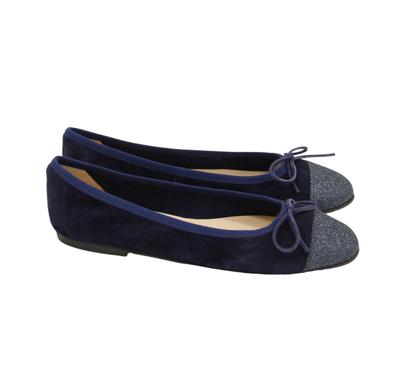Navy - Glitter Navy Ballerina