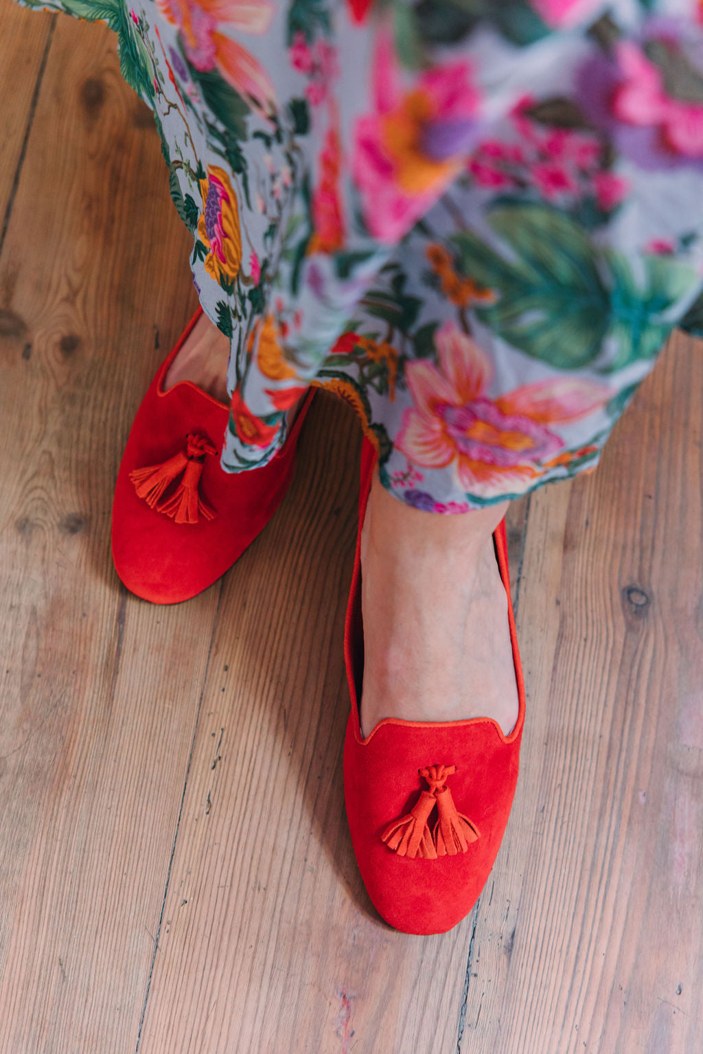 Blood-Tiger Tassel Loafer Classic