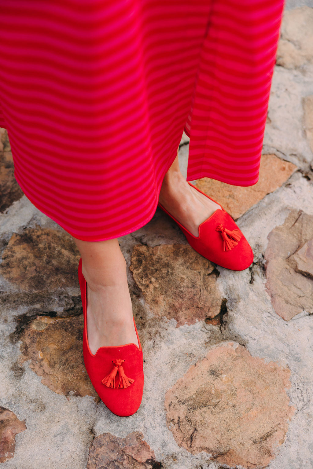 Blood-Tiger Tassel Loafer Classic