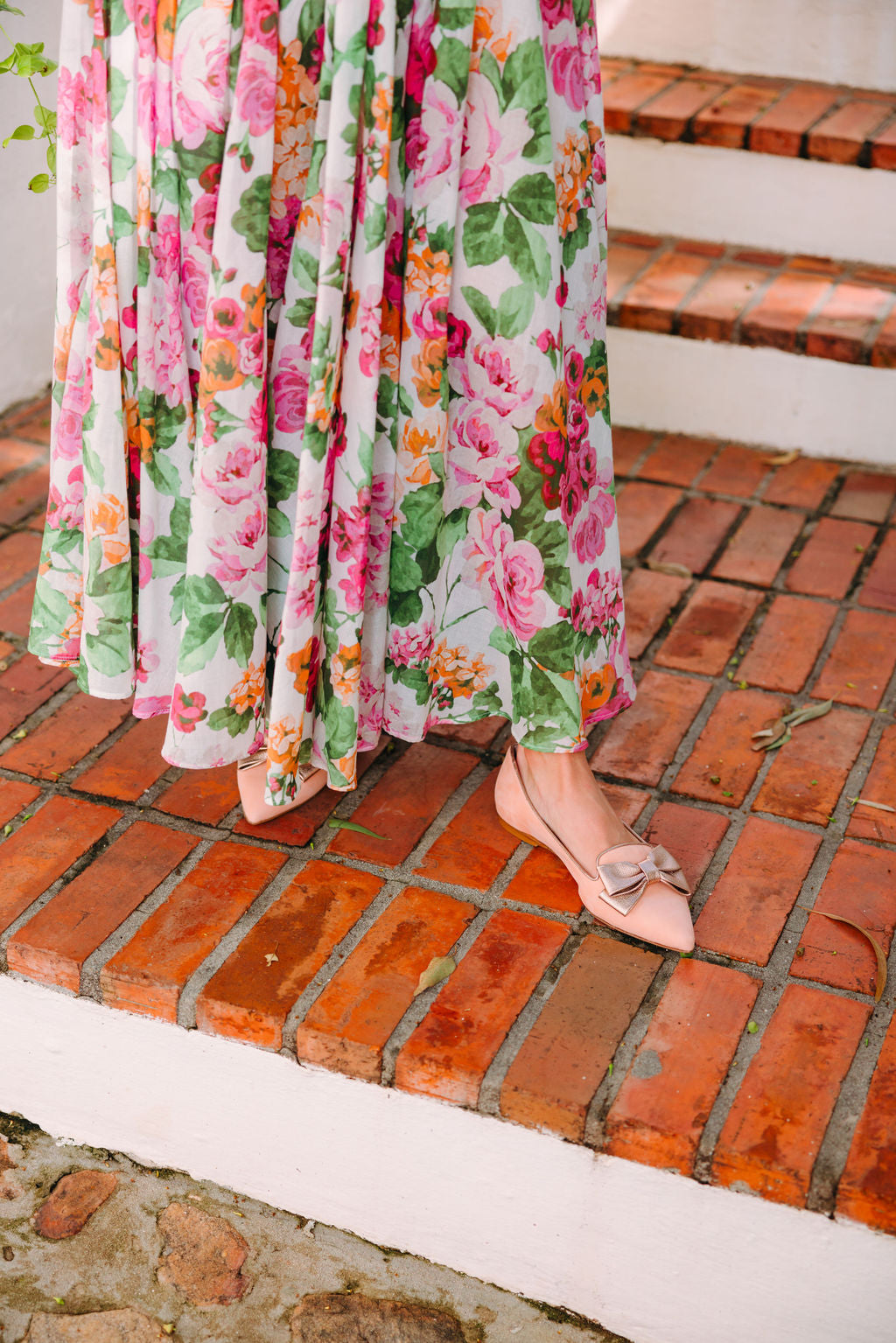 Arancio-Rame bow loafer Pointy