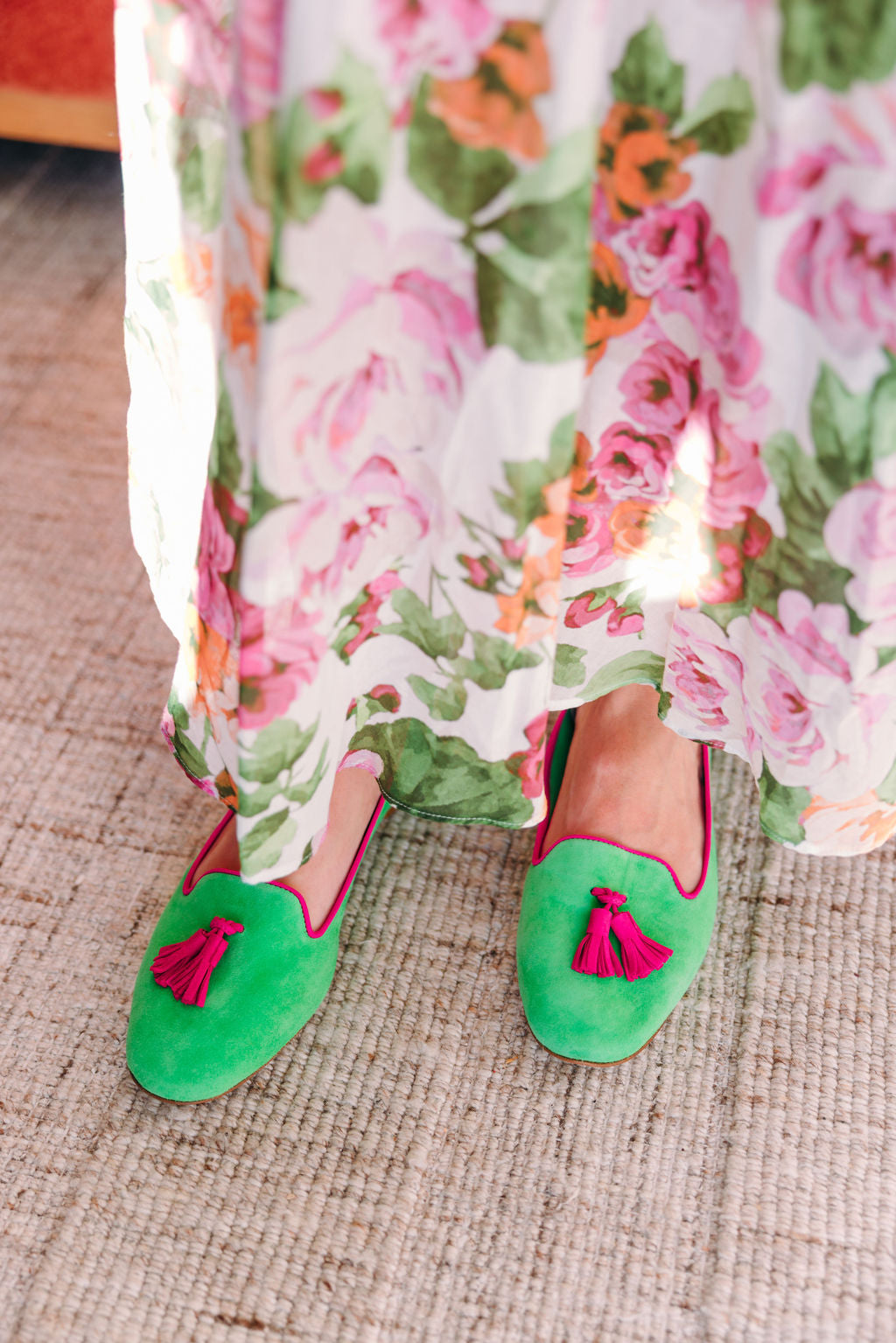 Acid Kiwi-Fancy Tassel Loafer Classic