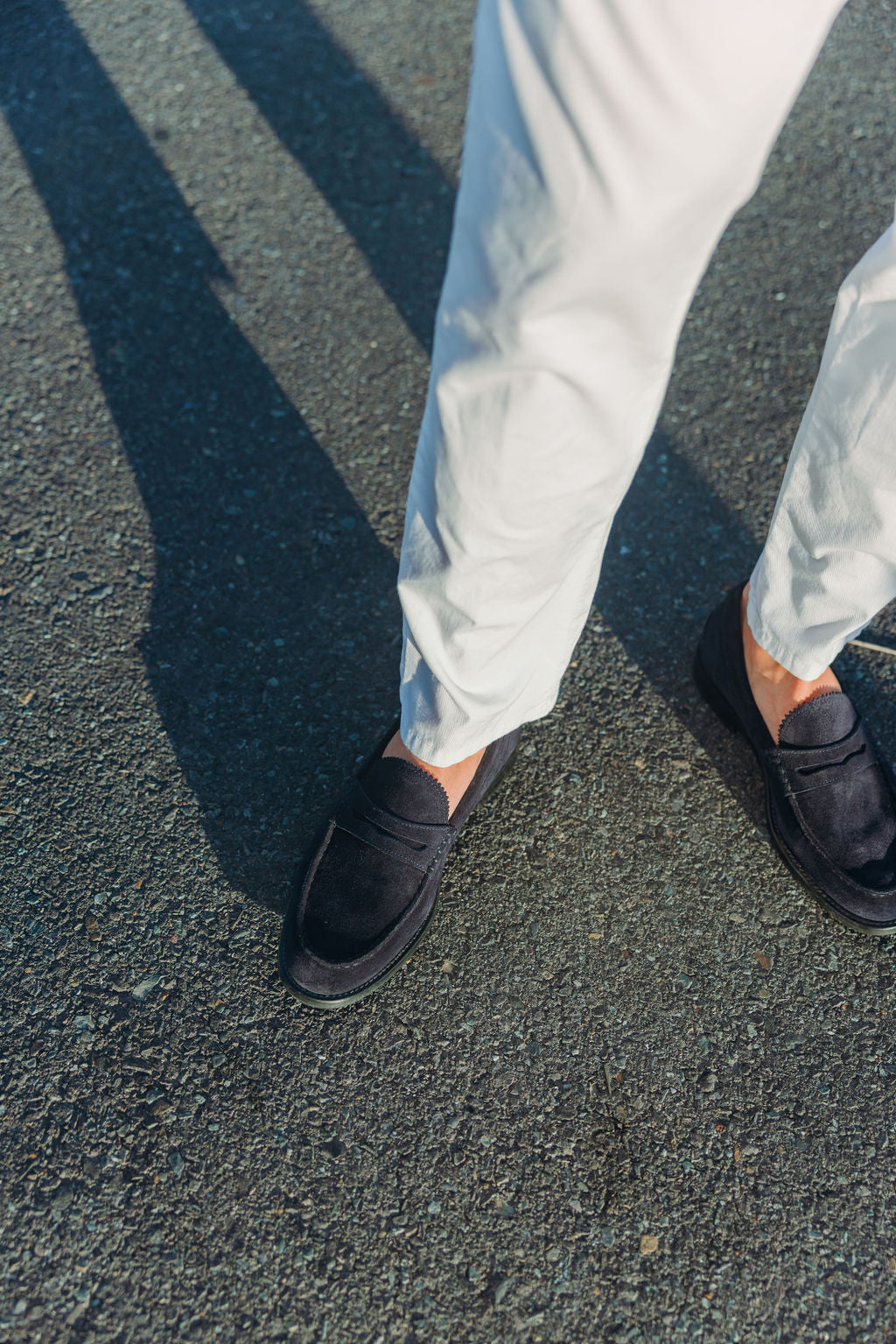 Blu Penny Loafer Men