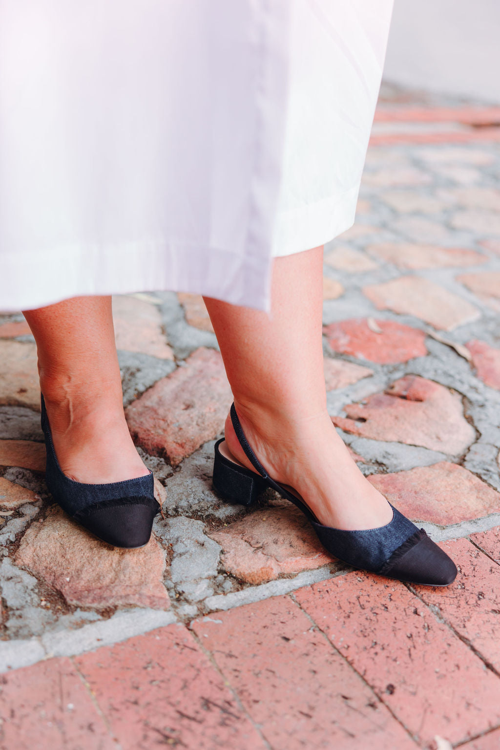 Jeans Denim Slingback