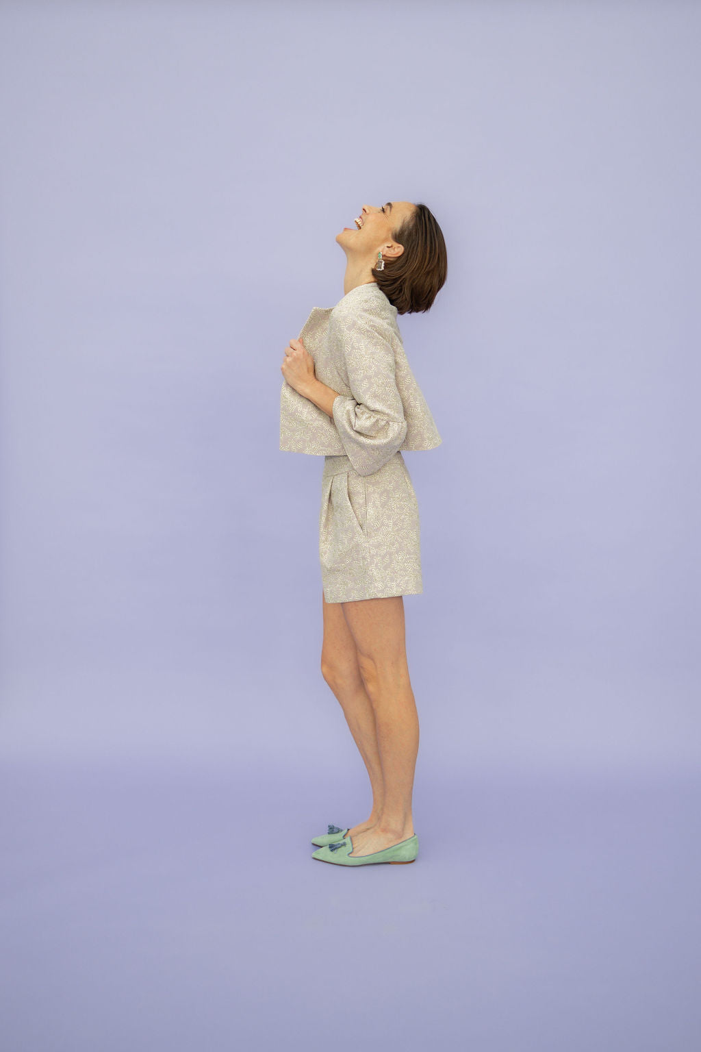 Salvia-Heaven Tassel Loafer Pointy (short tassel)