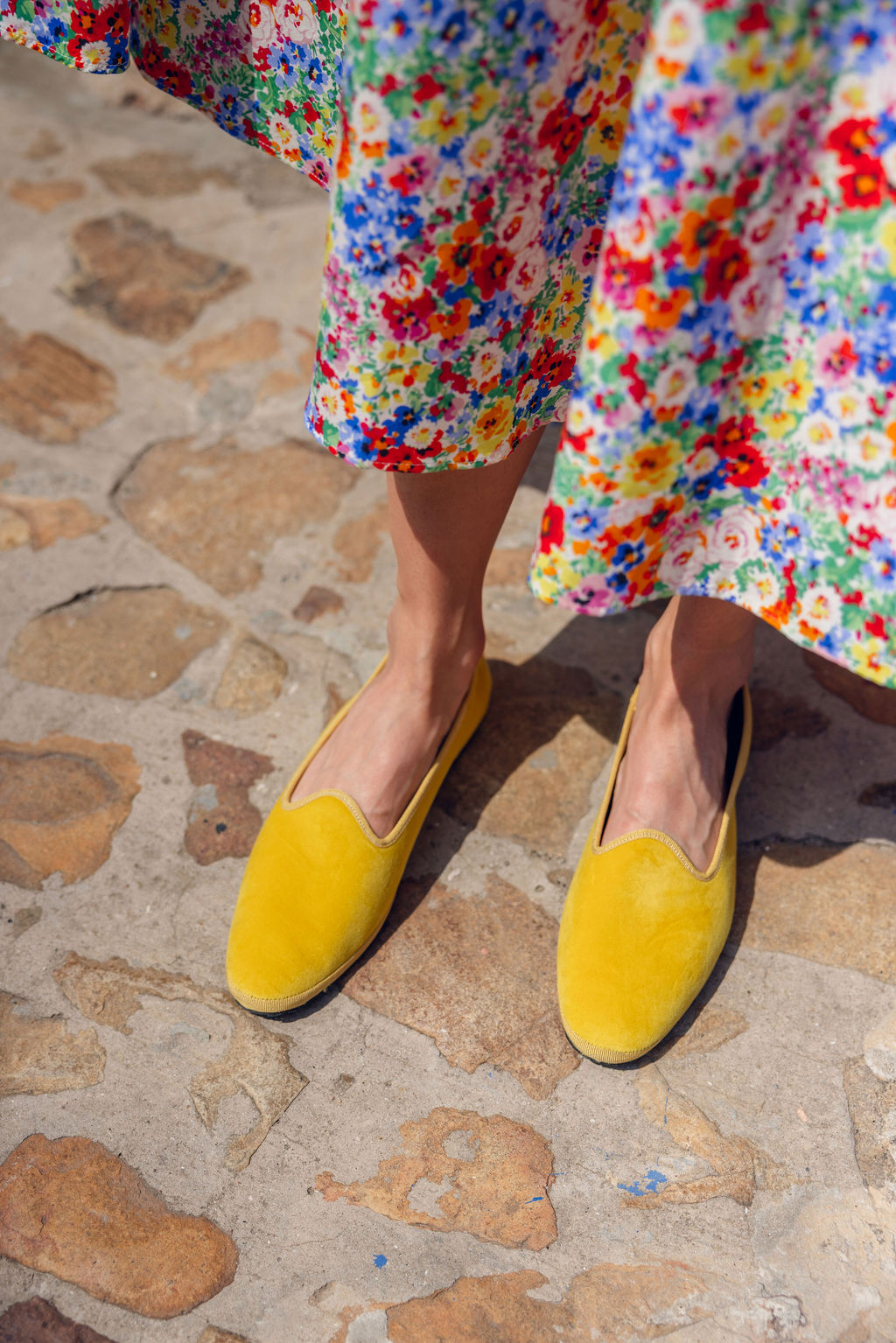 SHOOTINGSCHUH Giallo-Oro Velluto Furlane 41