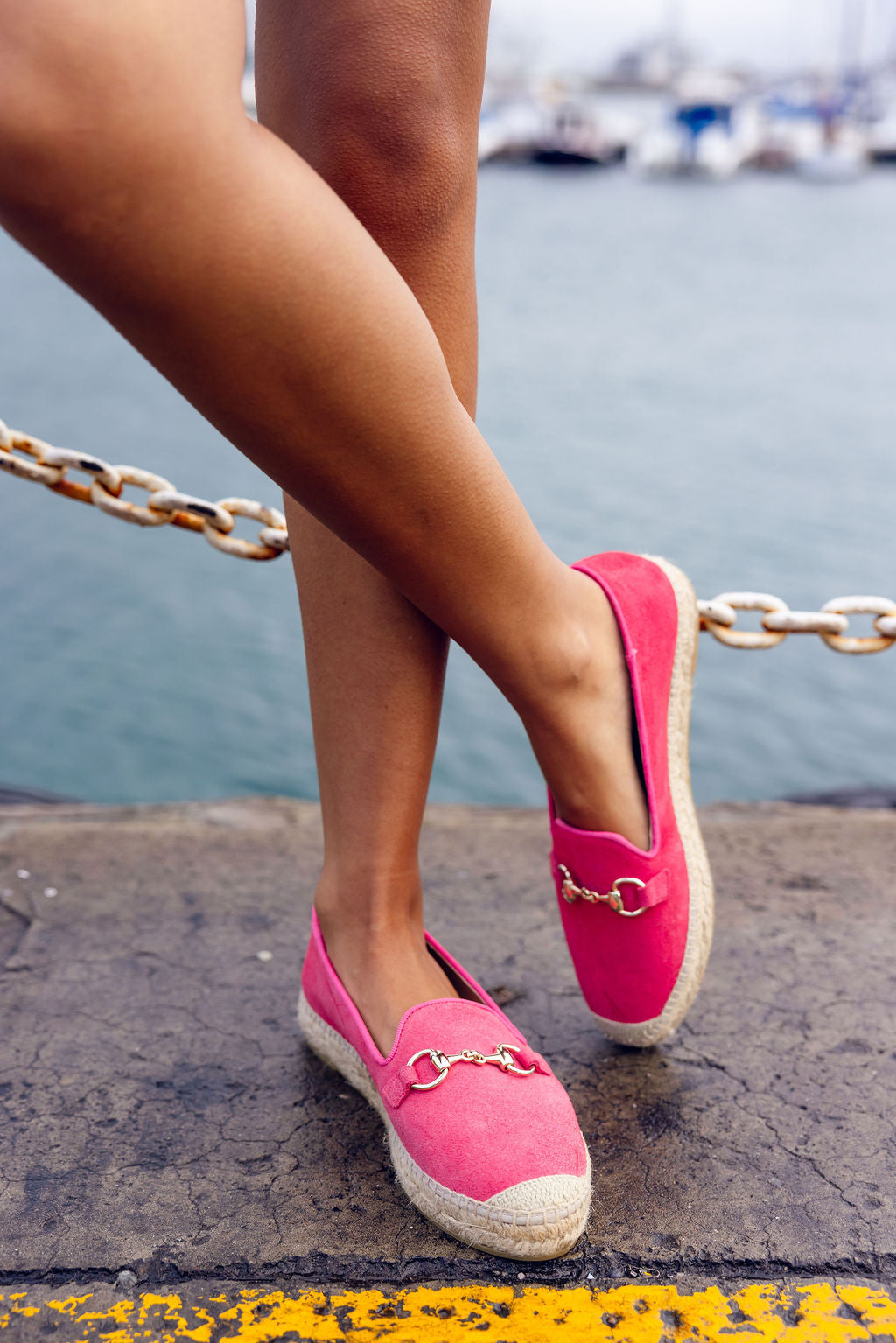 Geranium Horsebit Espadrilles Classic