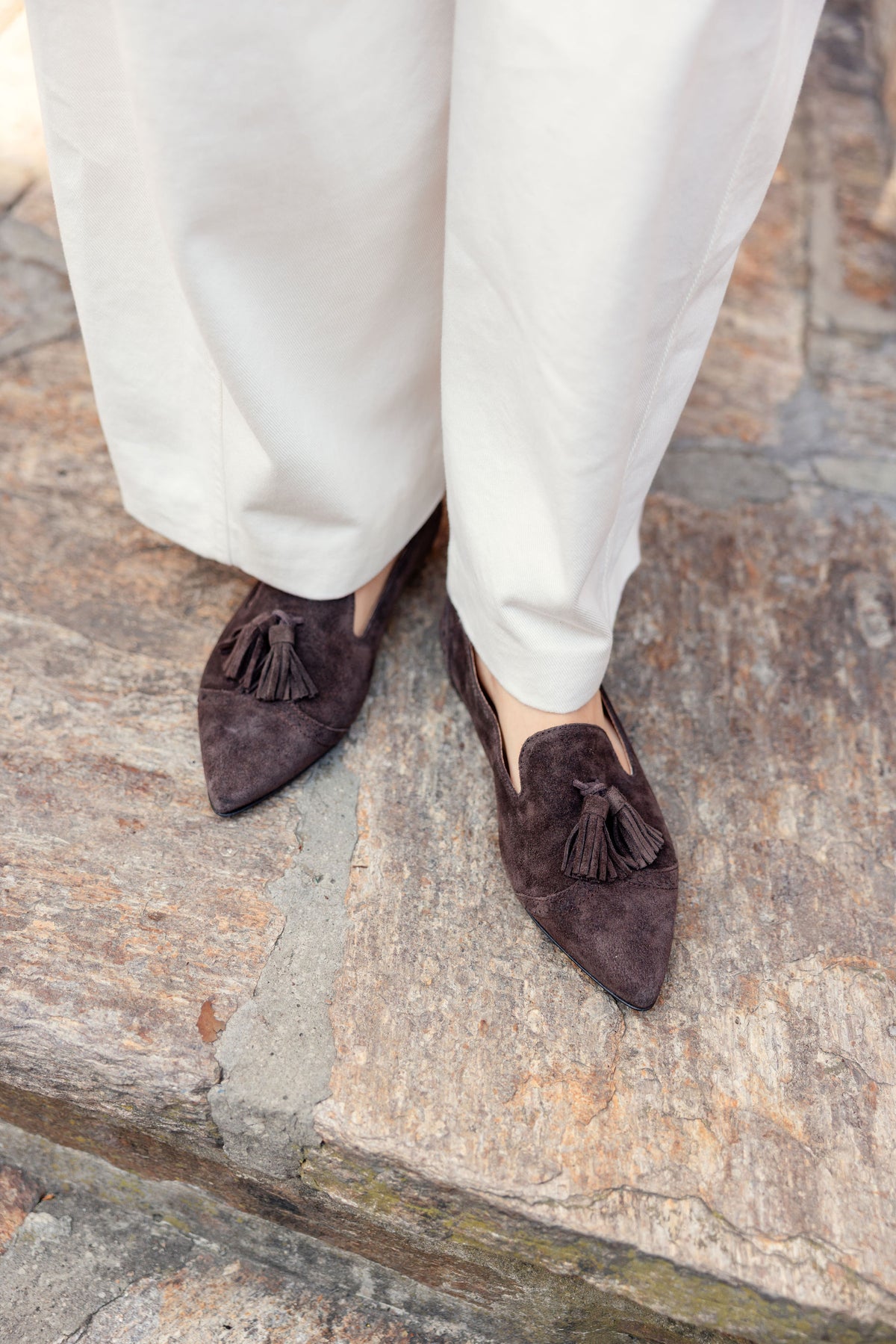 Fondente Budapester Tasselloafer Pointy
