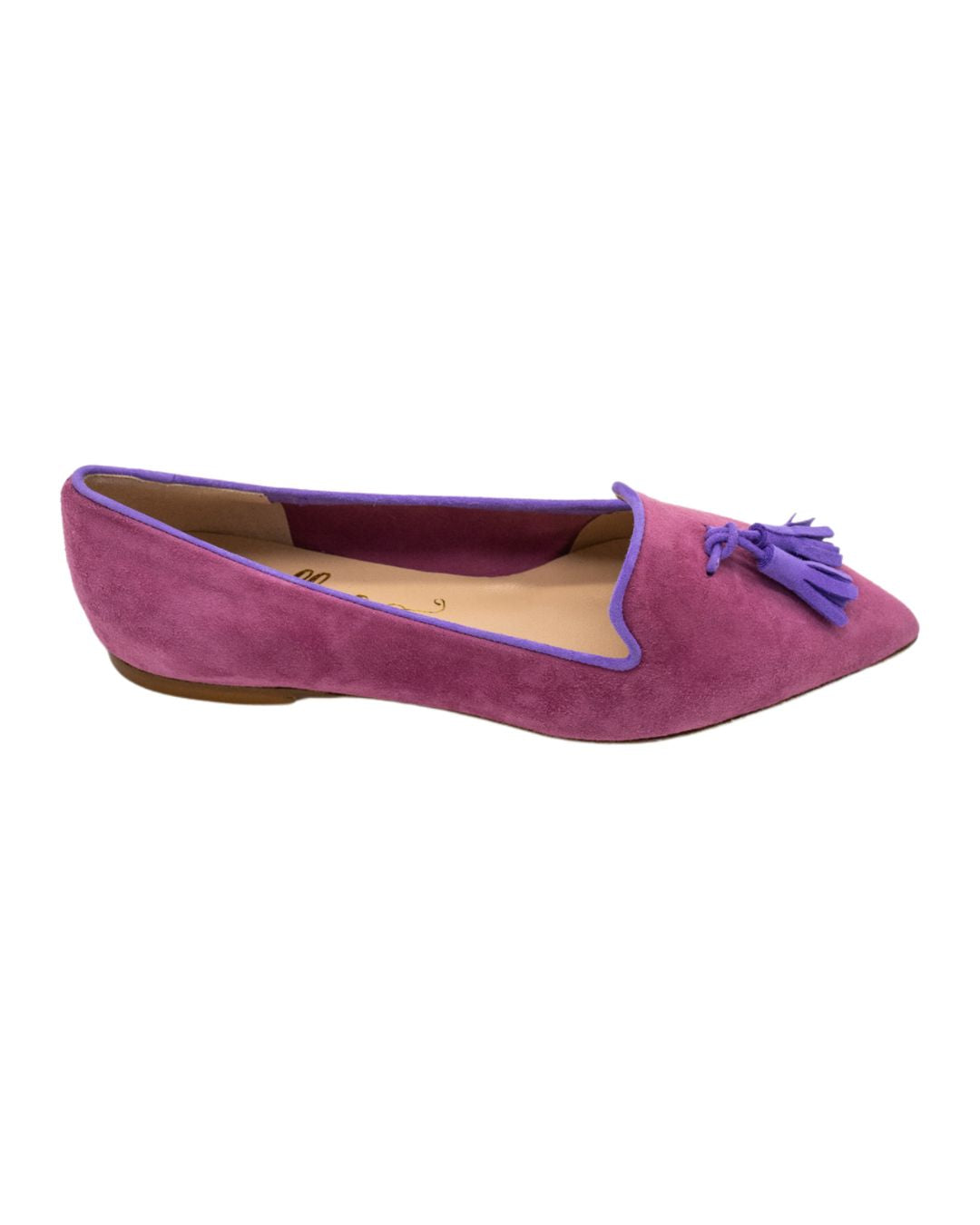 Antico-Uva Tasselloafer Pointy (kurzer Tassel)