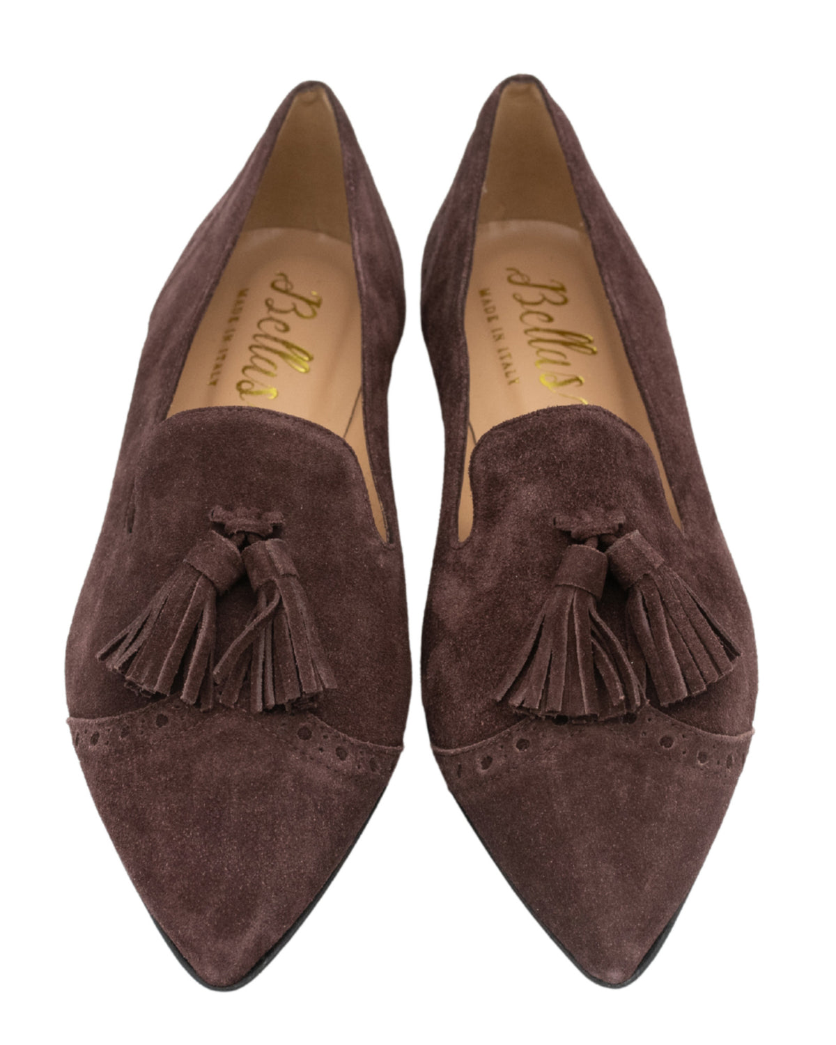 Bordeaux Budapester Tasselloafer Pointy