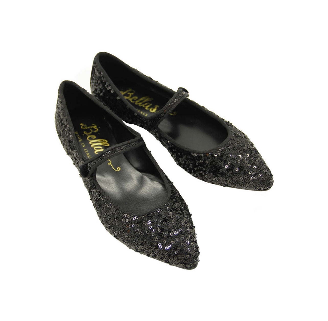 Mary Jane Sequins Nero