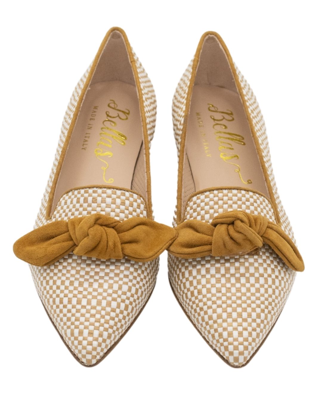 Canguro Bast Schleifenloafer Pointy