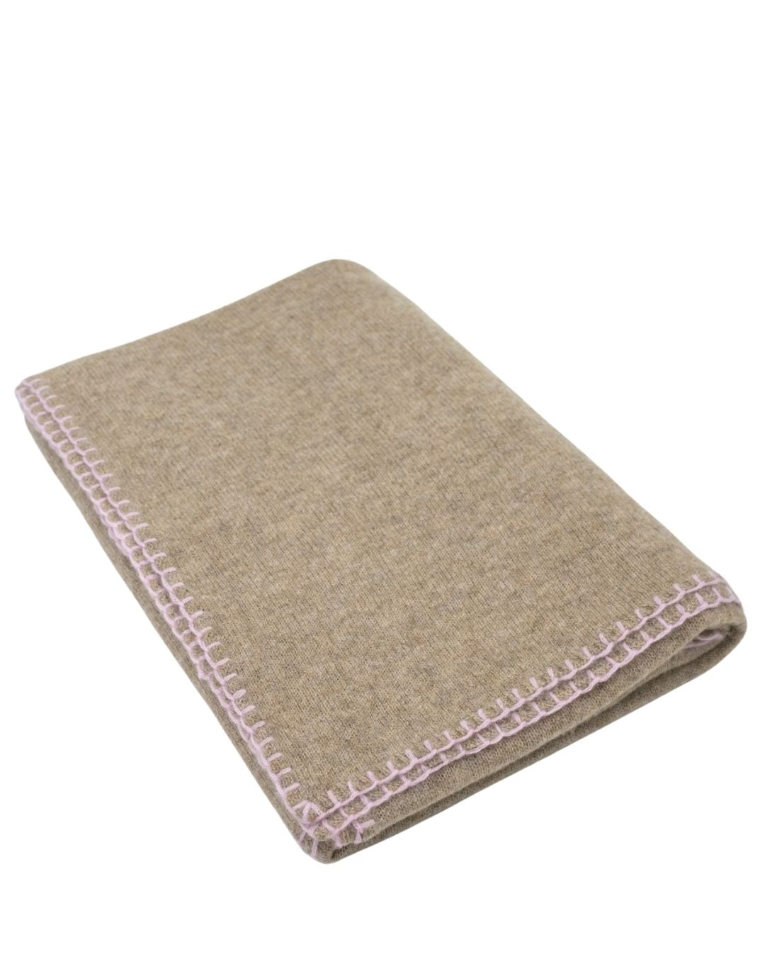 Cashmere Scarf Affogat - Cradle Pink
