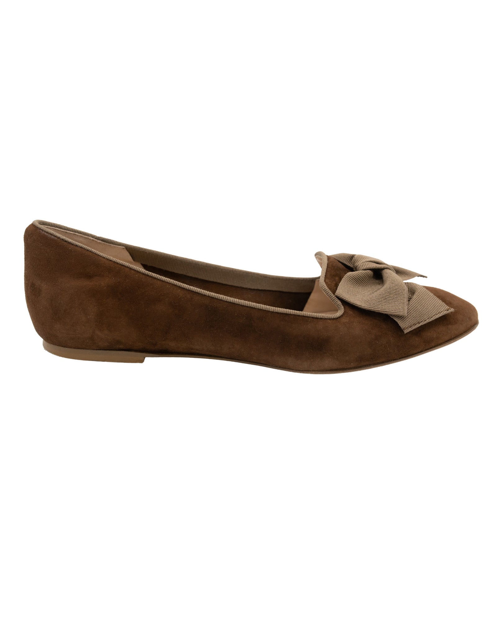 Chocolate-Castagna Schleifenloafer
