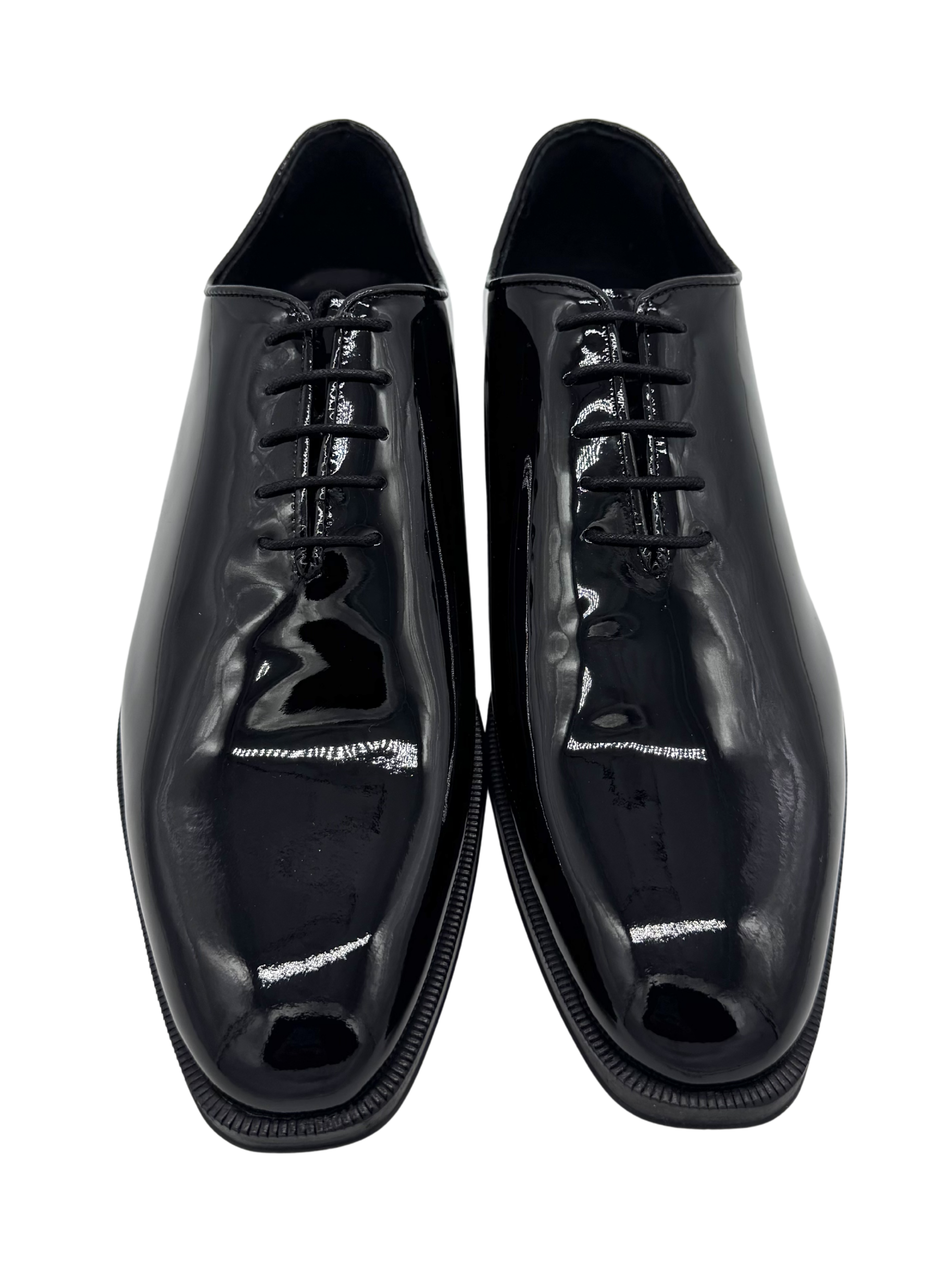 Nero Lack Smokingschuh Herren