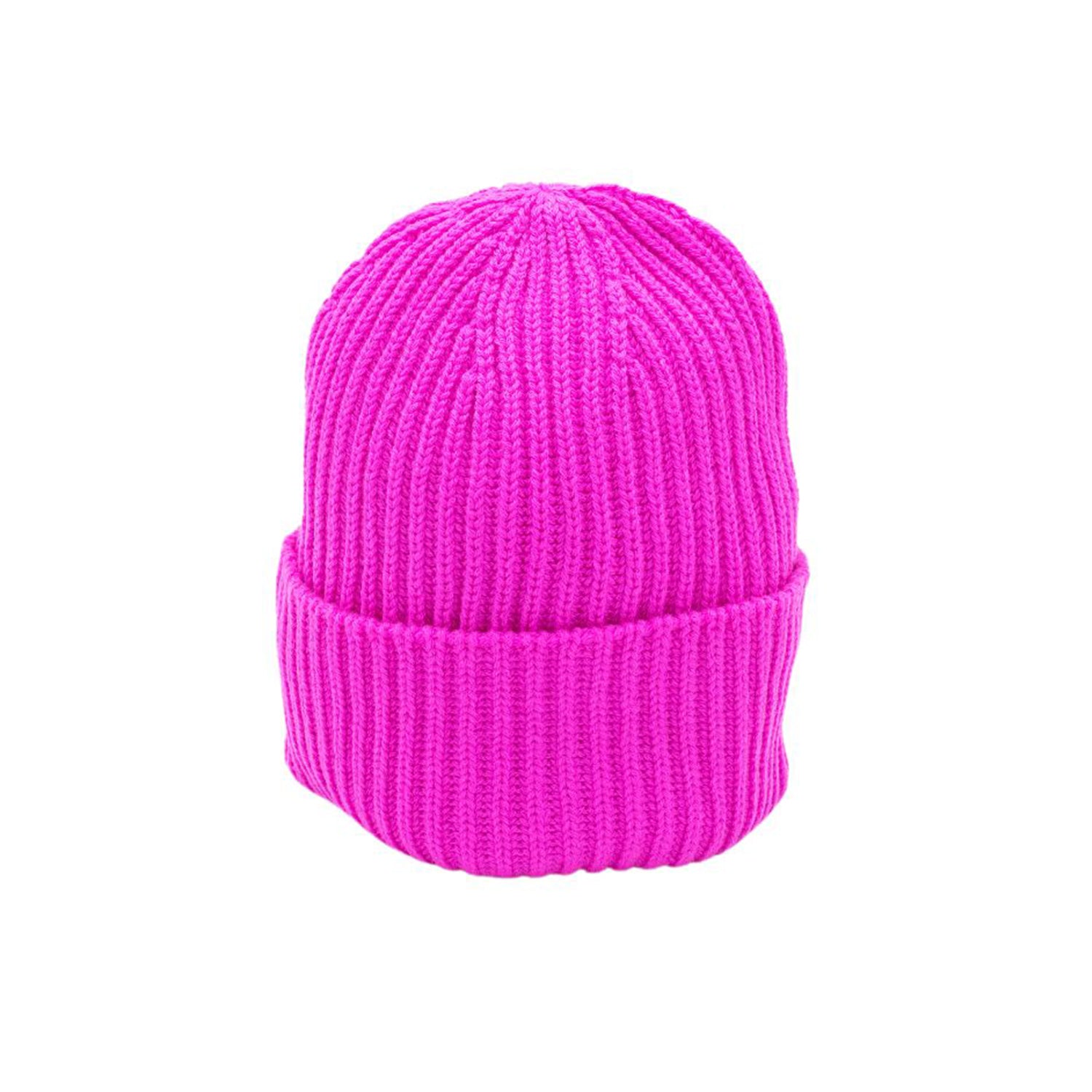 Deluxe Cashmere Hat Flu Pink