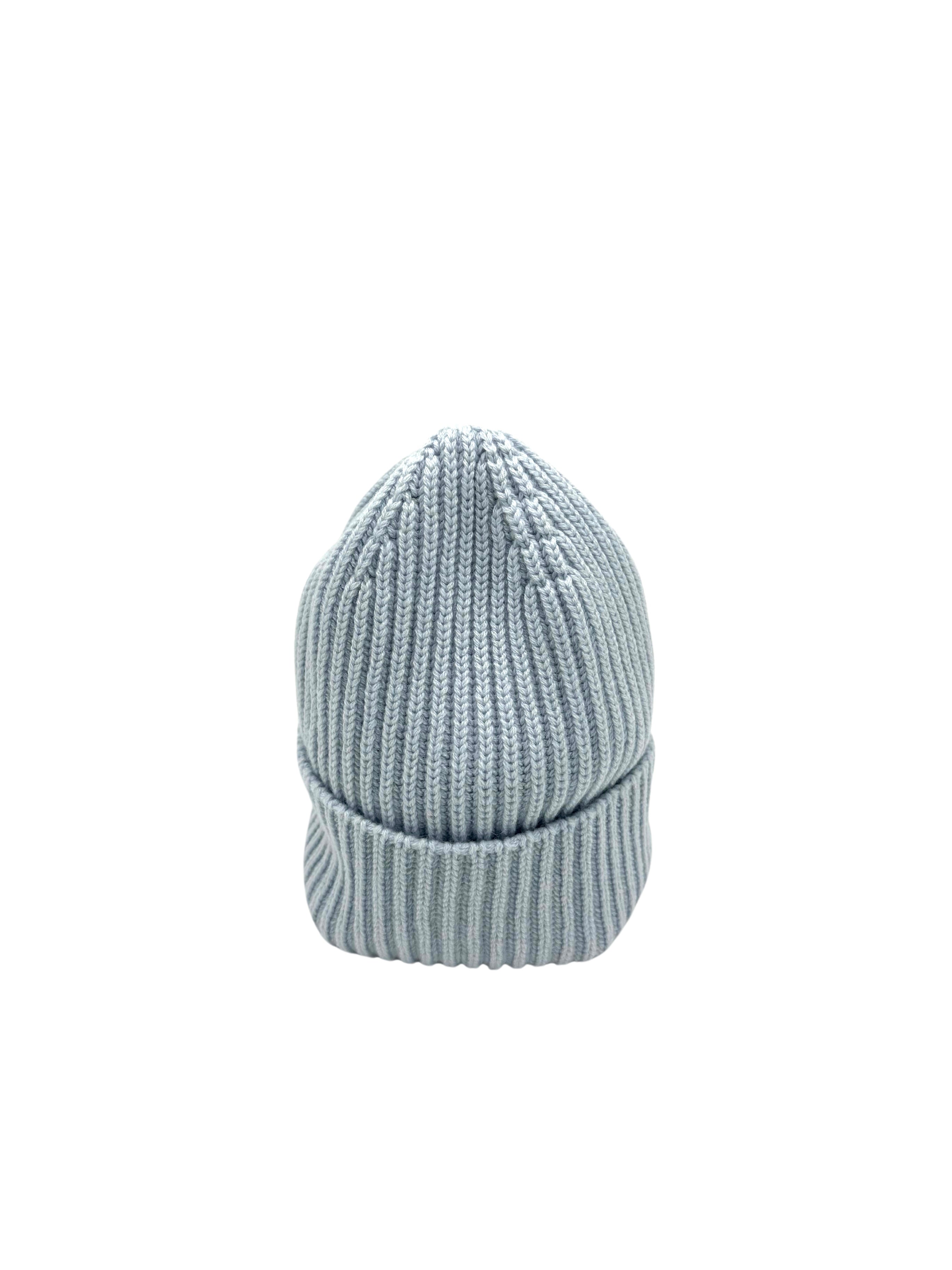 Deluxe Cashmere Hat Ice Blue Short