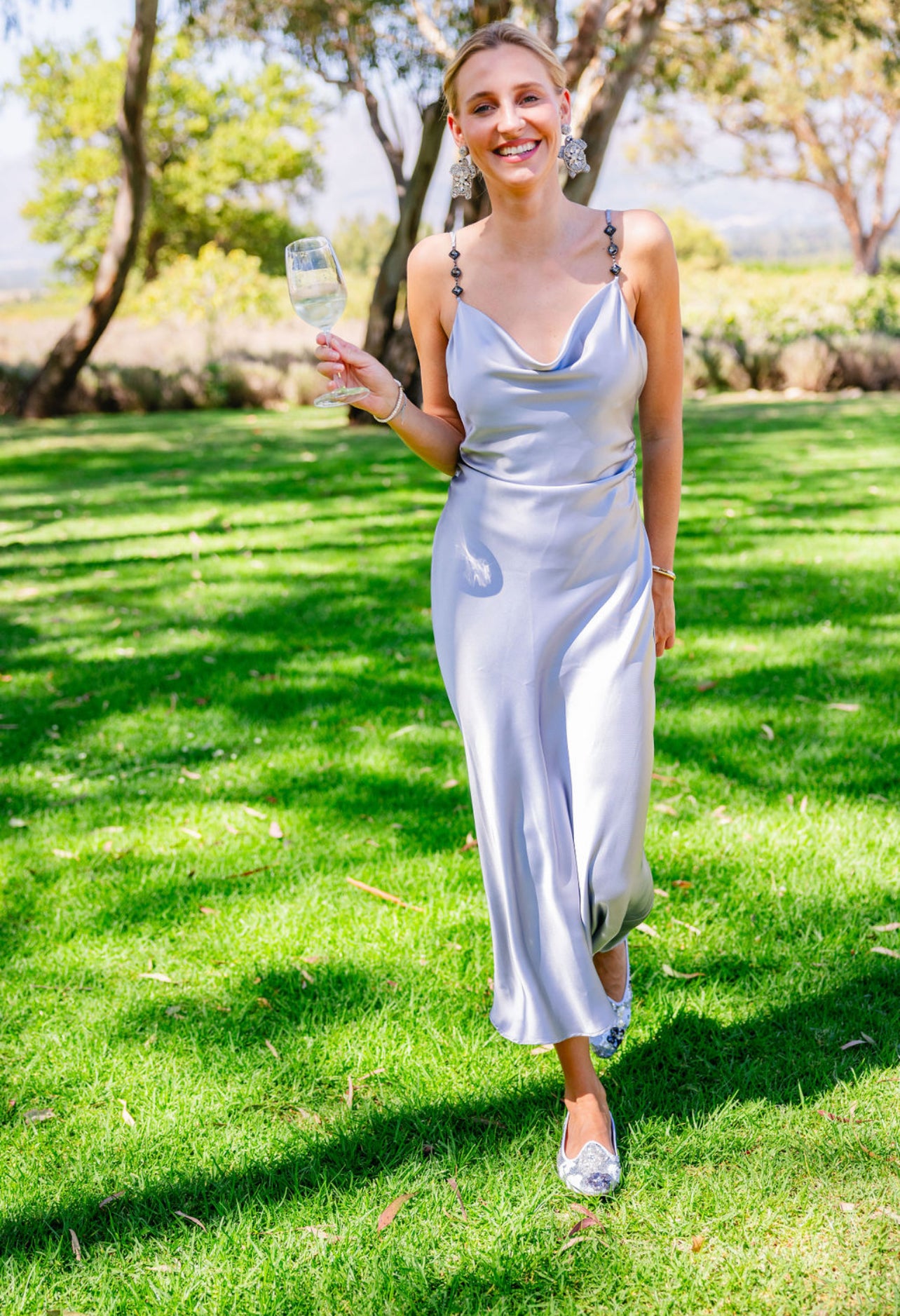 Ballerina Rosemary Silver Sequins