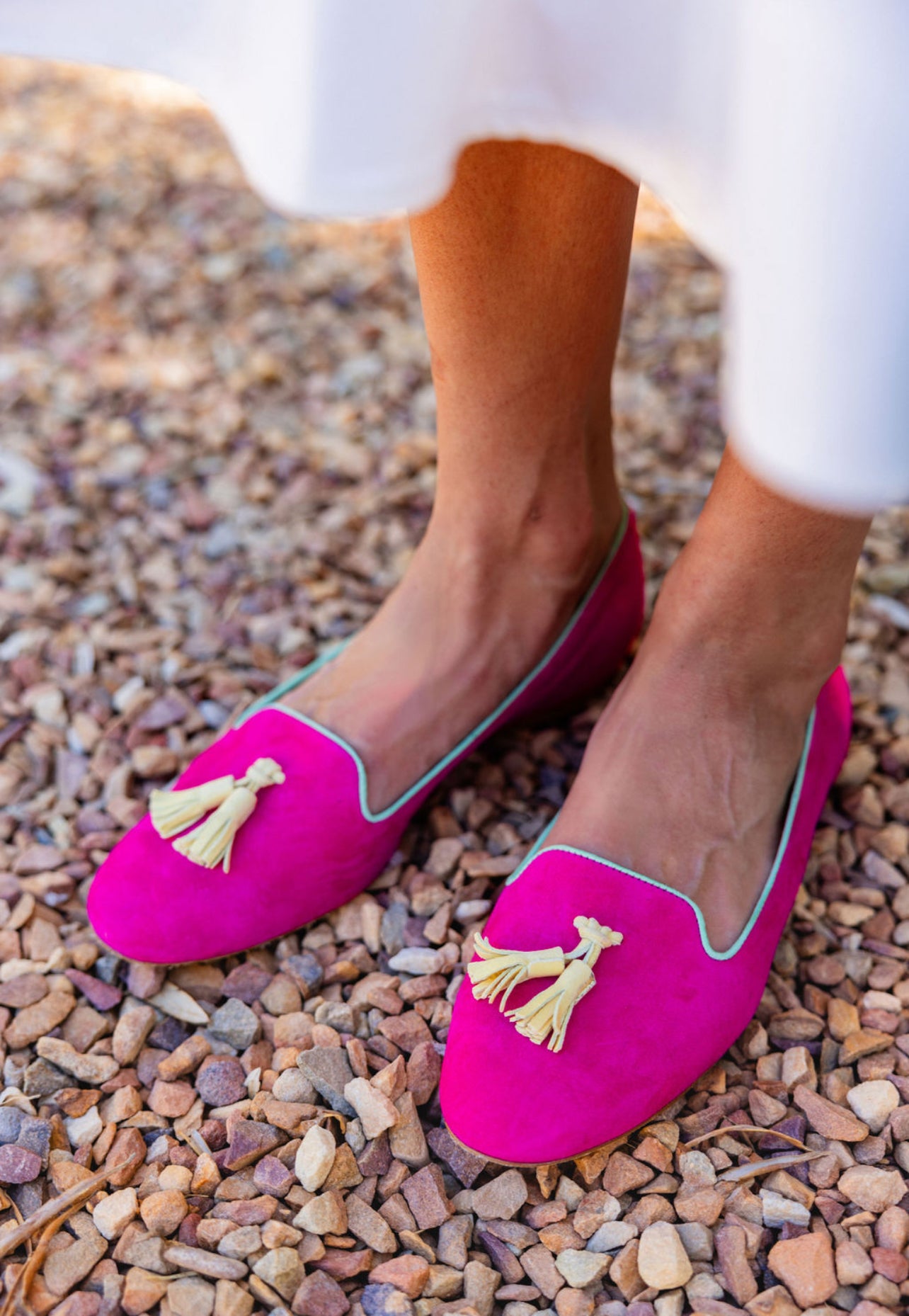 Fancy - Green - Signal Tasselloafer Klassik