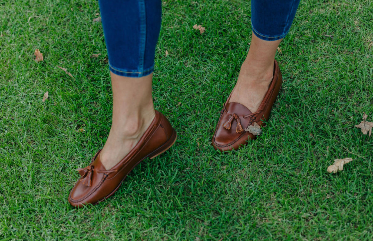 Oxford Brandy Tassel Loafer