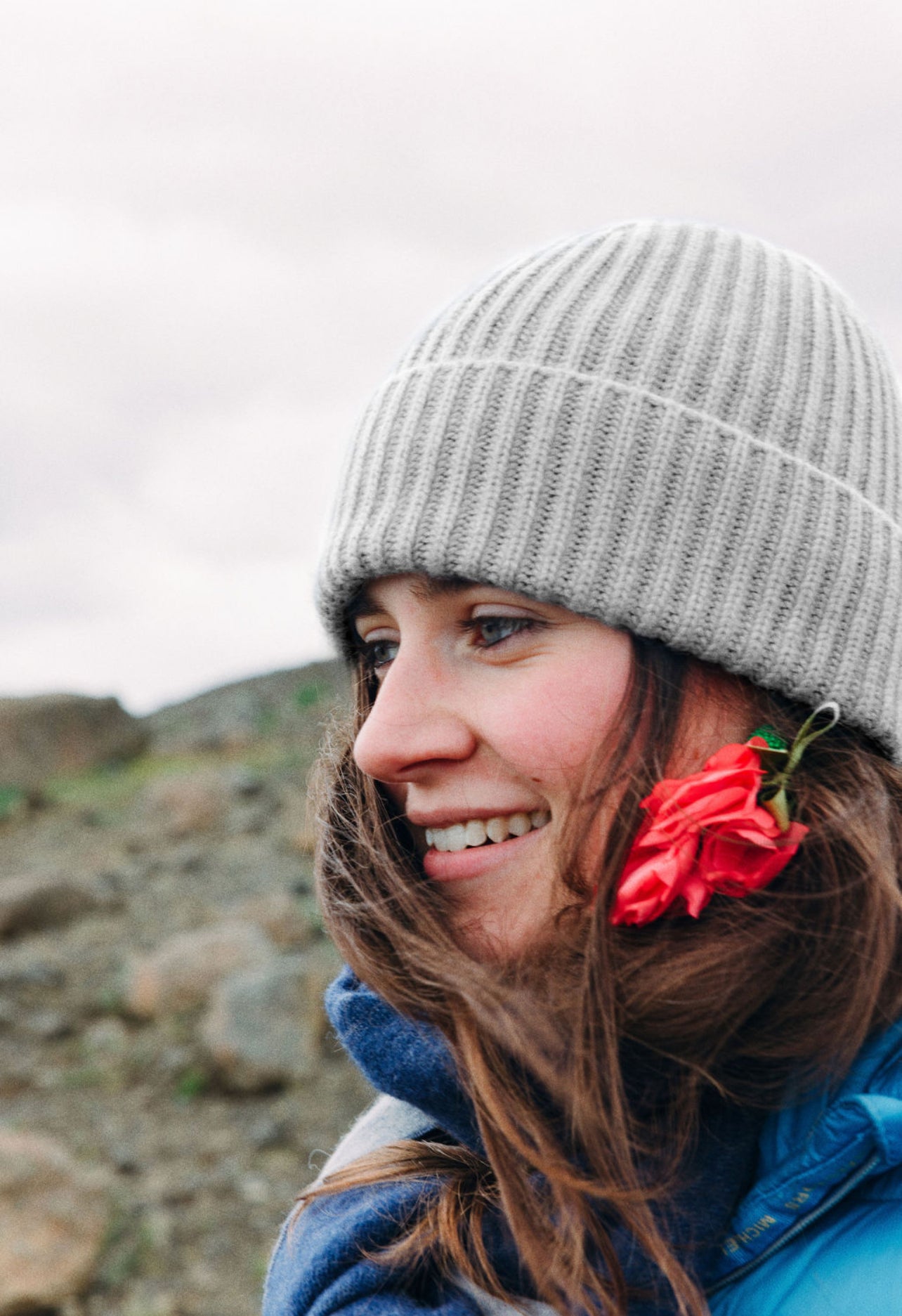 Deluxe Cashmere Hat Fog
