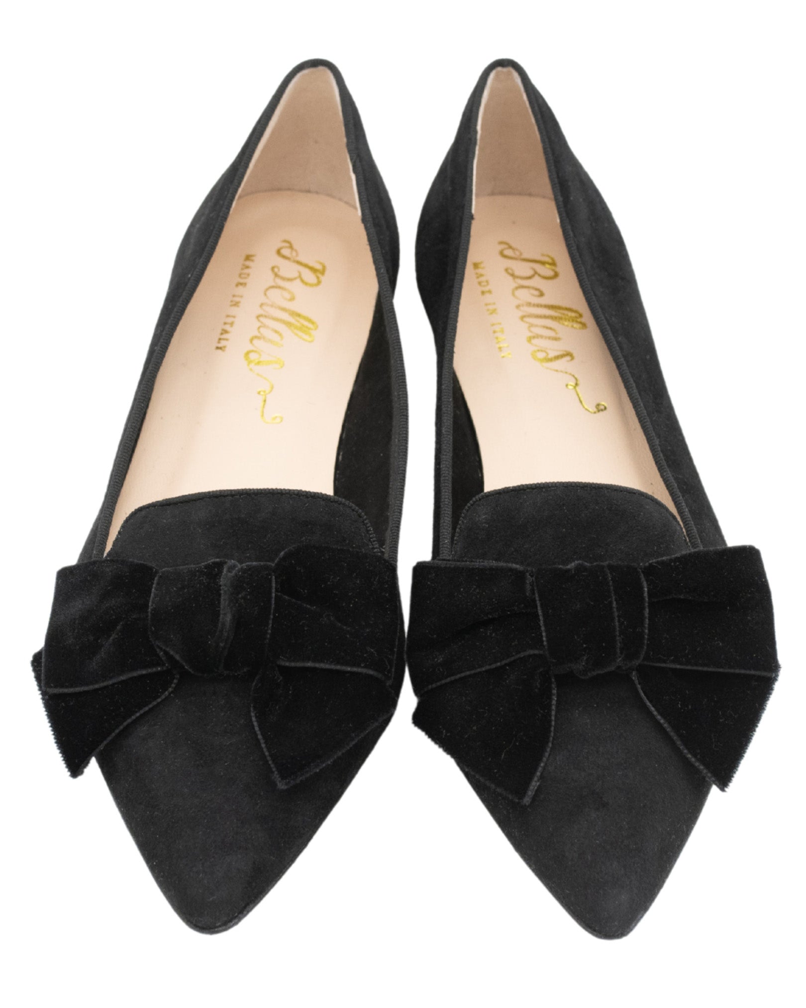 Nero Schleifenloafer Pointy