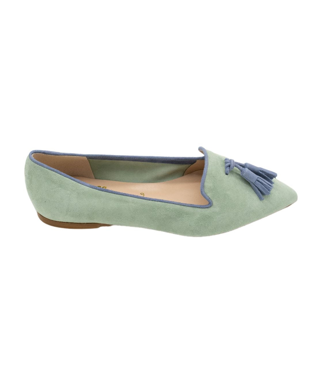 Salvia-Heaven Tassel Loafer Pointy (short tassel)