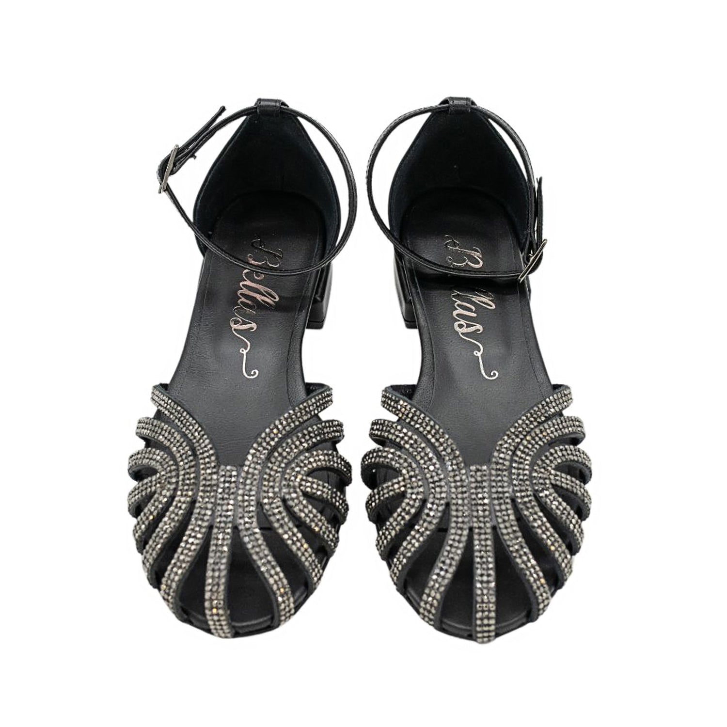 Sandals Glitter Black