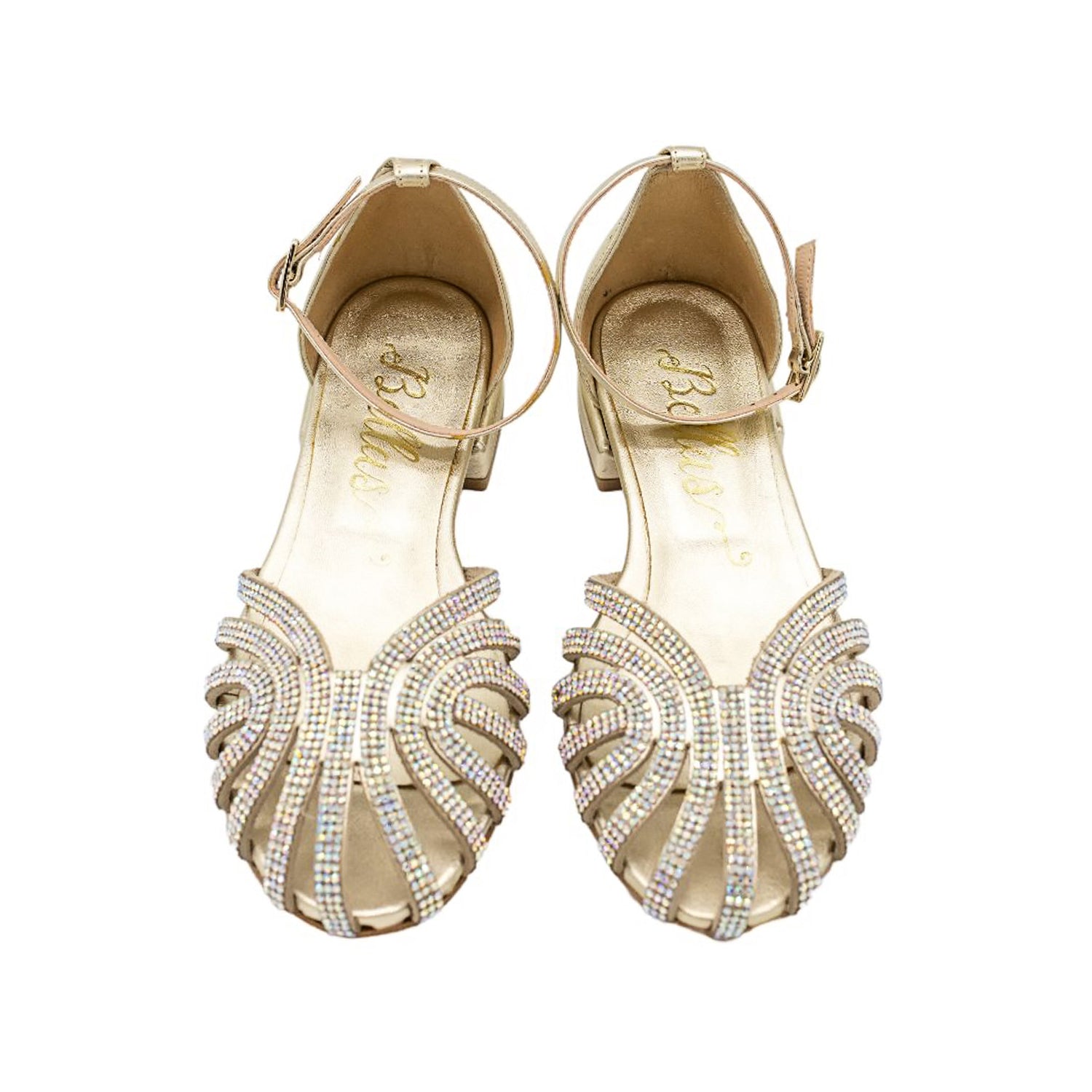 Sandals Glitter Gold