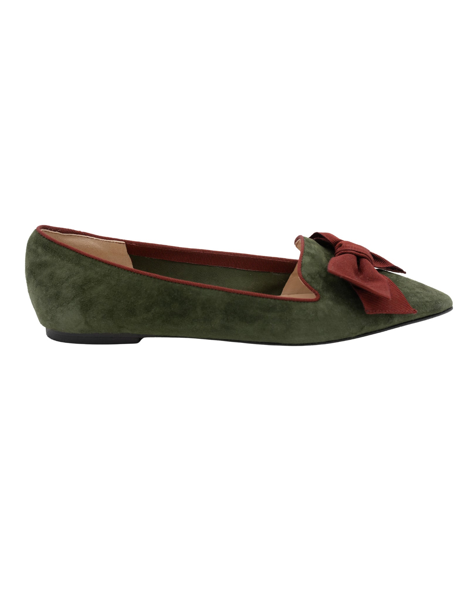 Selvatico-Amaranto Schleifenloafer Pointy