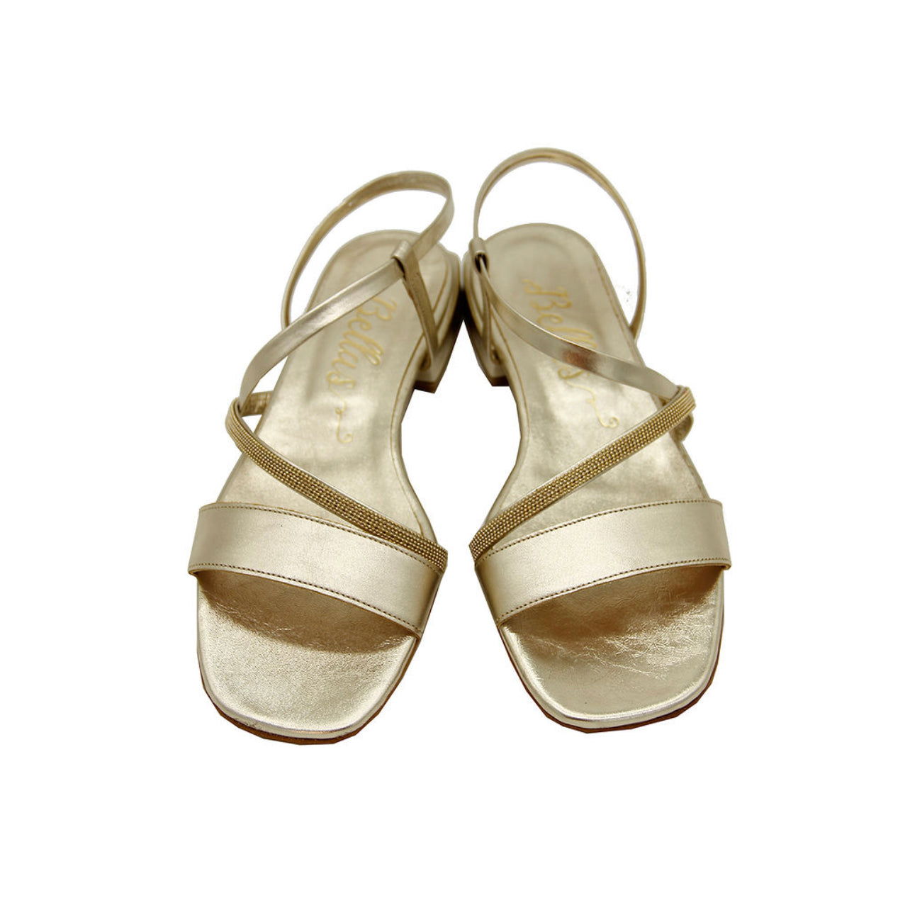 Slingback Sandals Gold