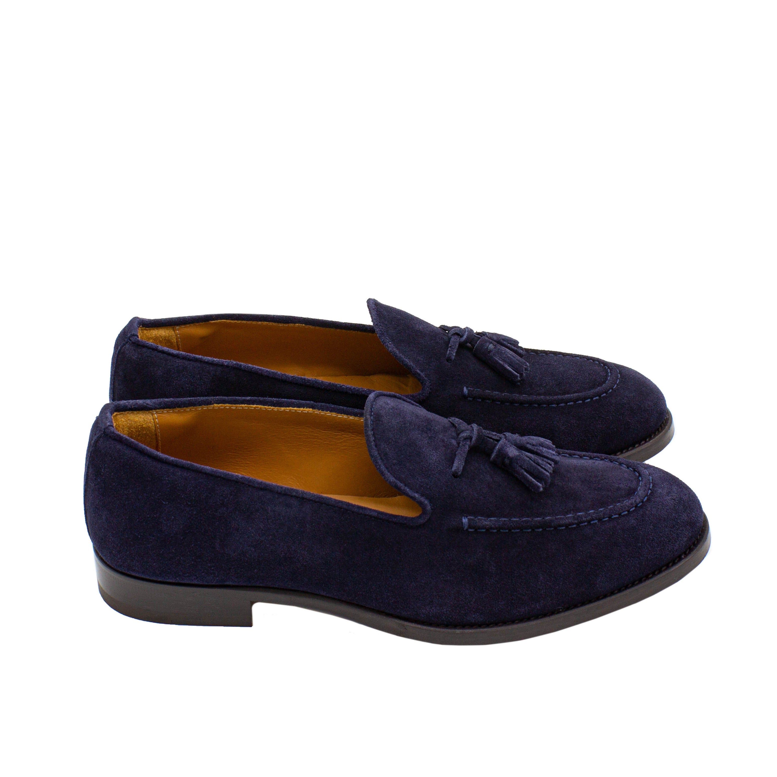 MEN Tassel Loafer Blu New Flac