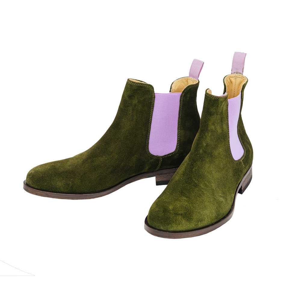 Army - Lilac Chelsea boots