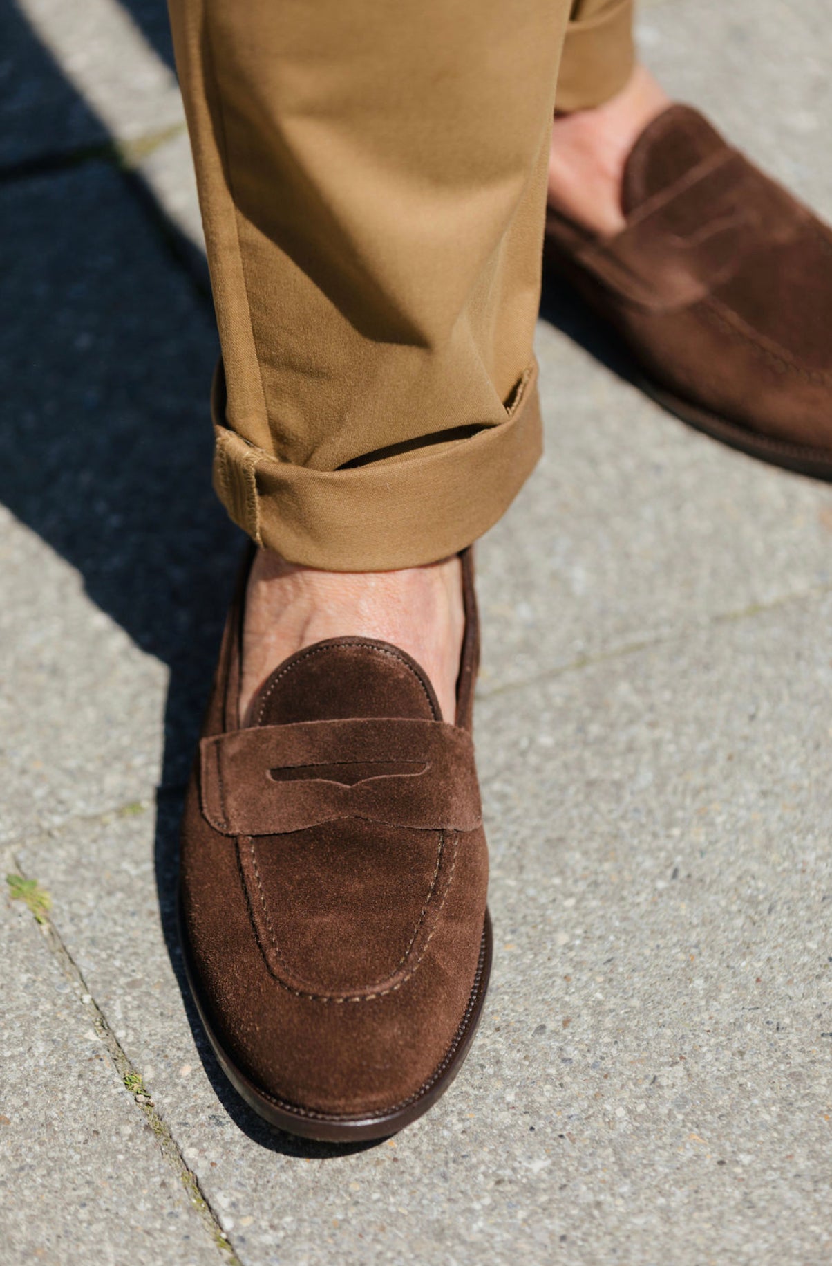 Herren Pennyloafer Castagna