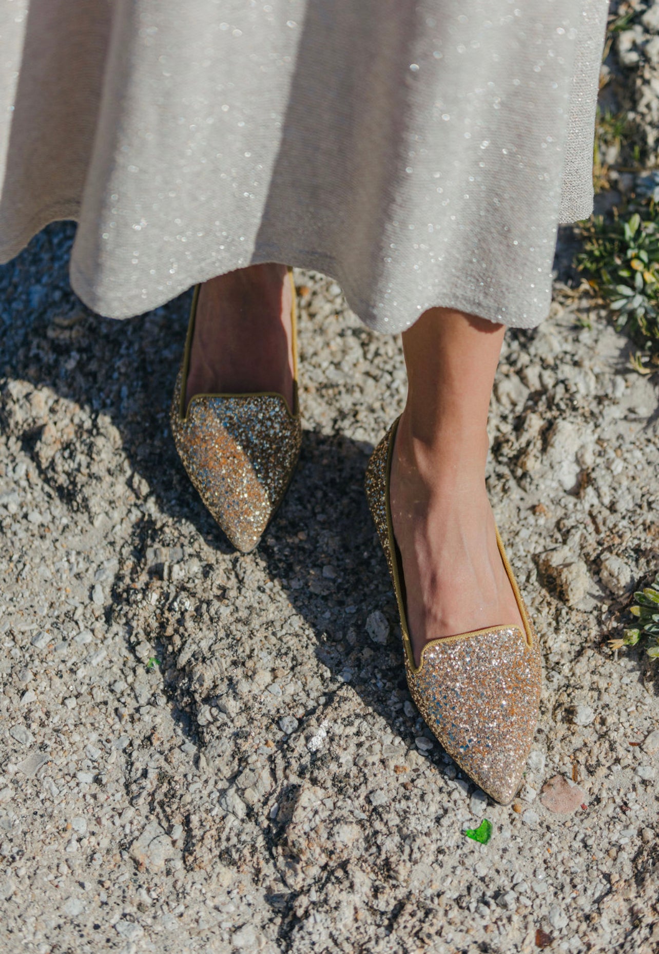 Cristal Gold Pointy