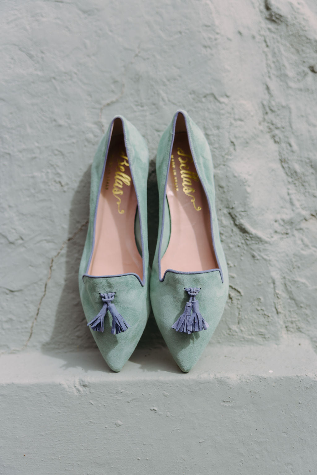 Salvia-Heaven Tassel Loafer Pointy (short tassel)