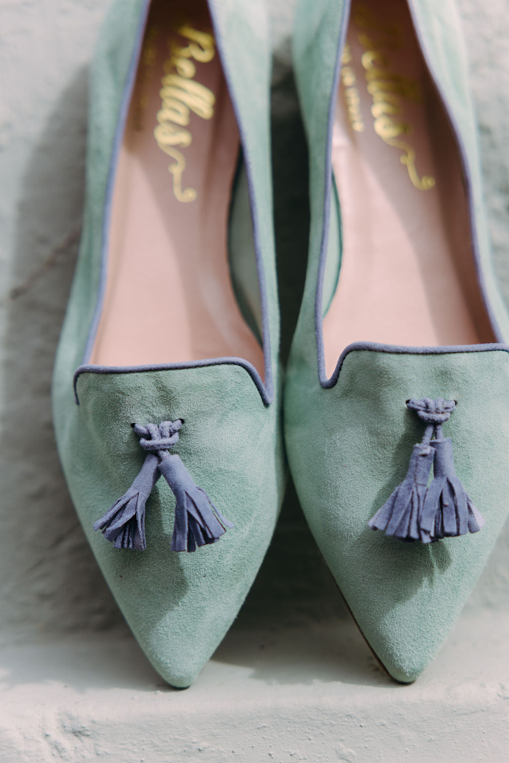 Salvia-Heaven Tassel Loafer Pointy (short tassel)
