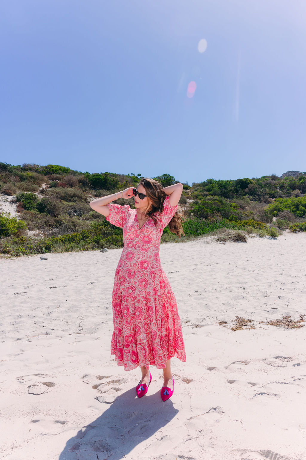 Fuxia-Onda Tassel Loafer Pointy (short tassel)