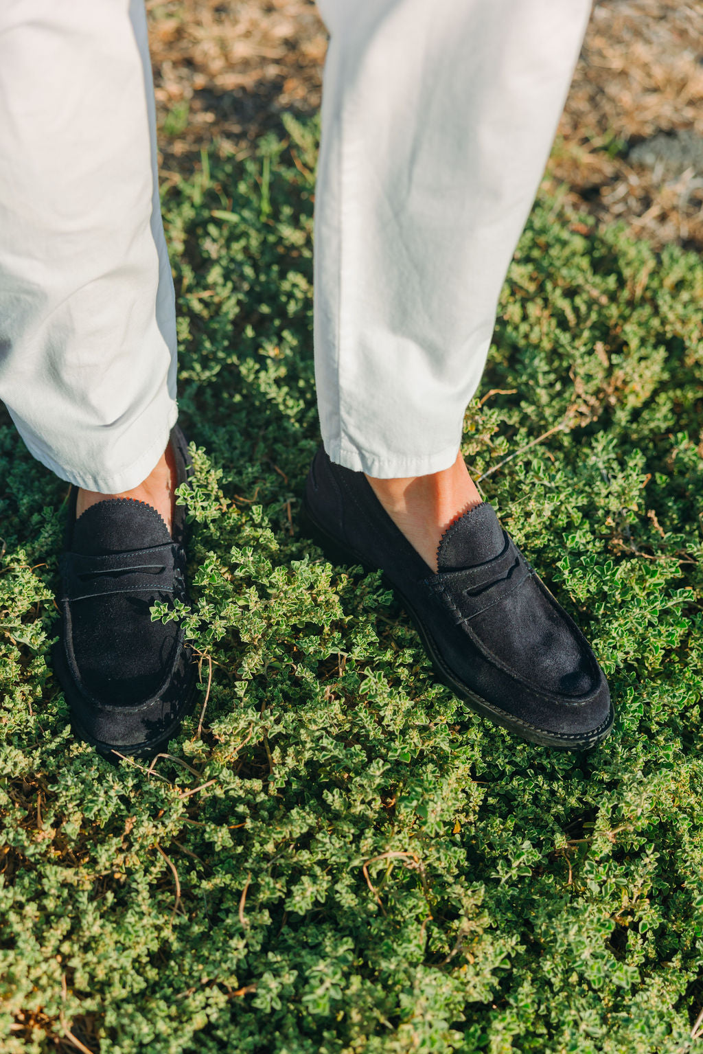 Blu Penny Loafer Men