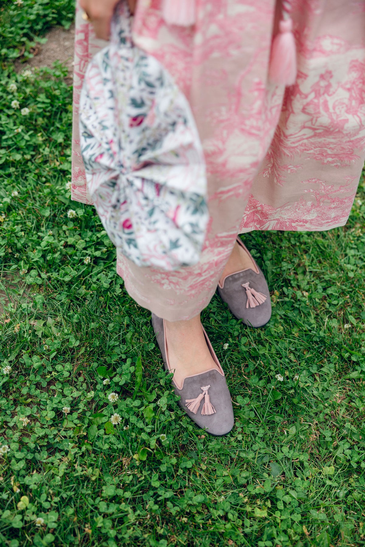 Psyke-Pink Tasselloafer Klassik