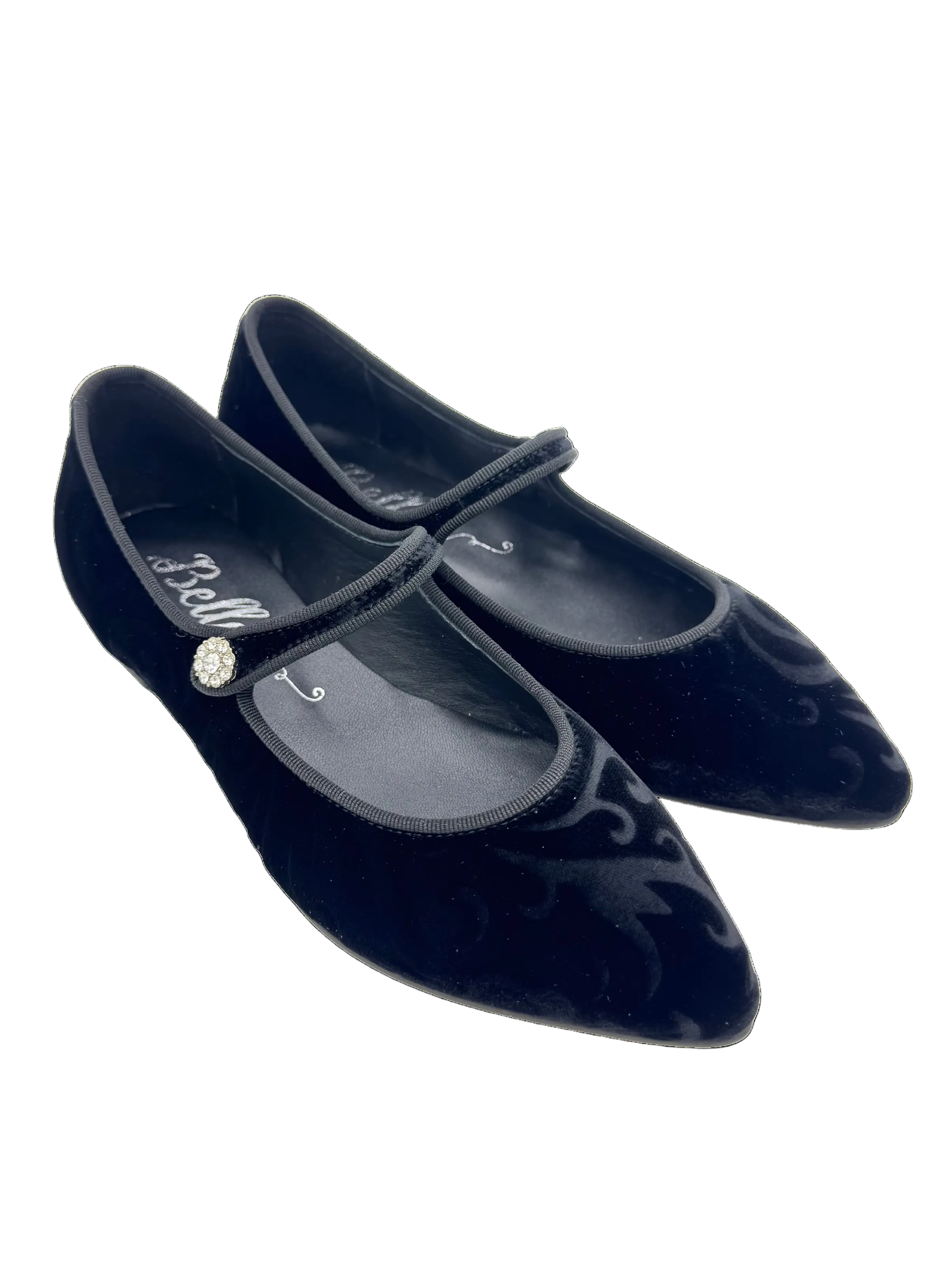 Black Velvet Ornament Mary Jane