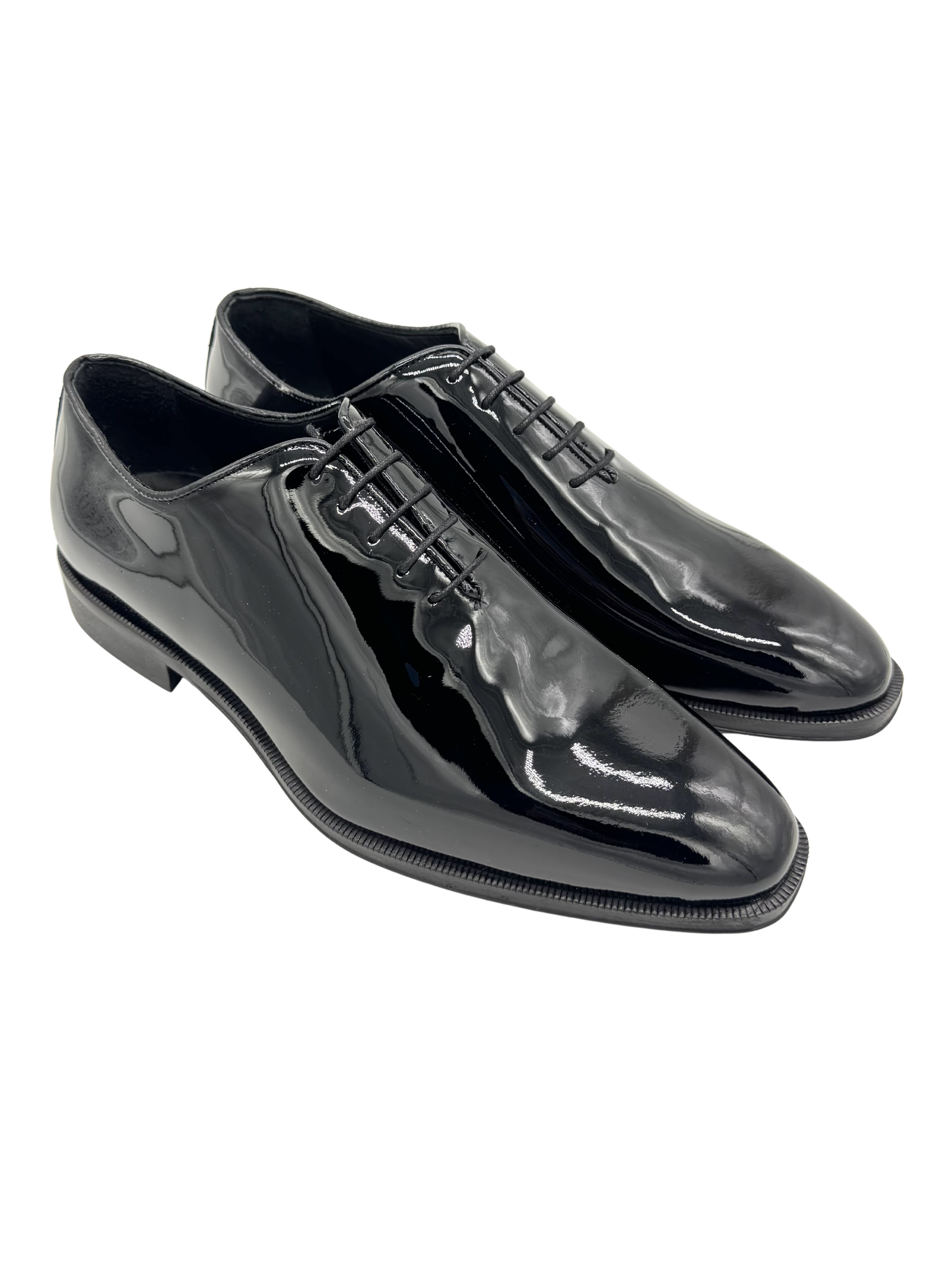 Nero Lack Smokingschuh Herren