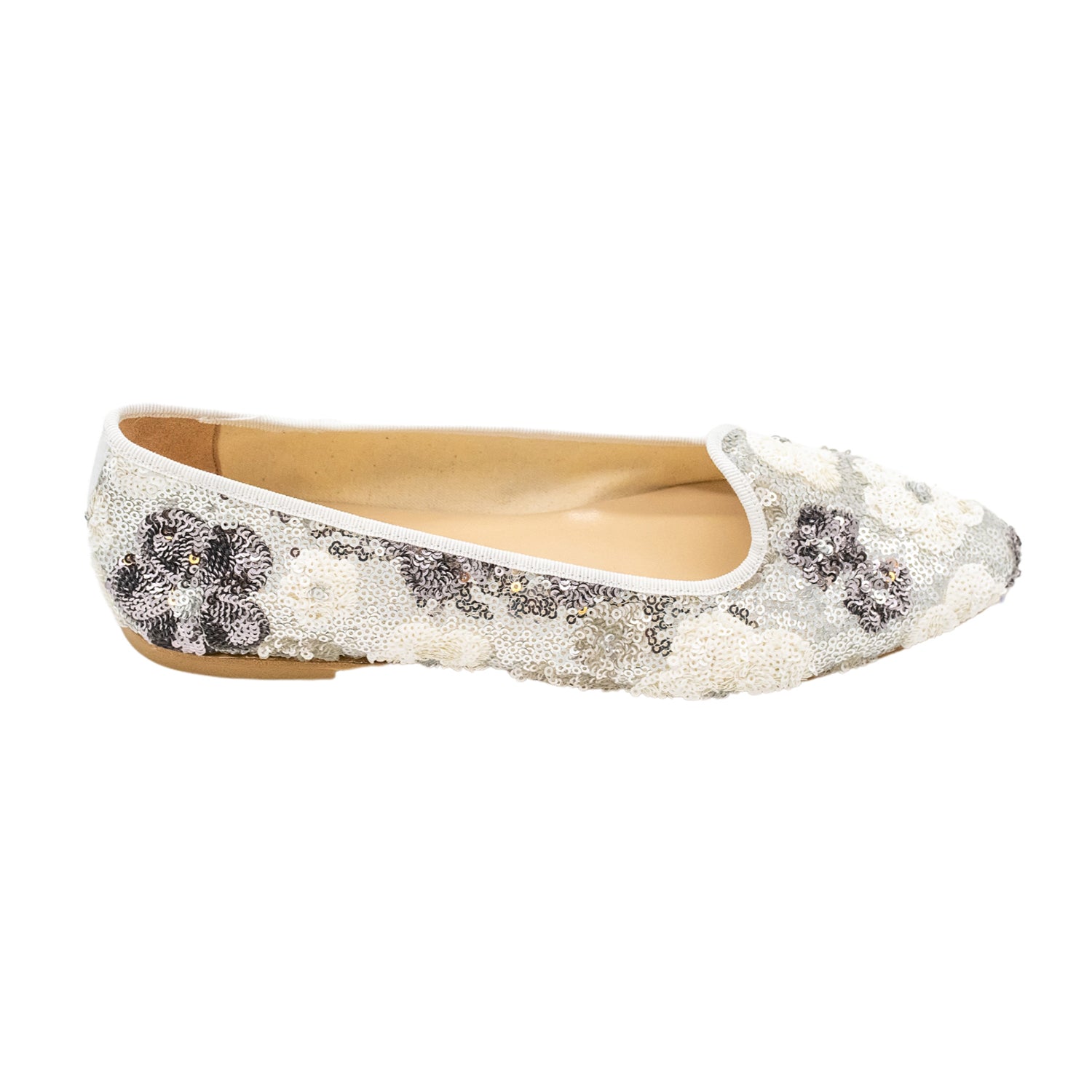 Ballerina Rosemary Silver Sequins