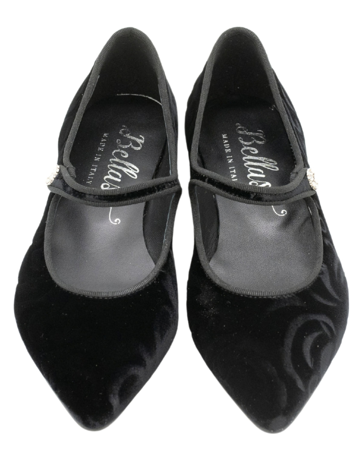 Black Velvet Ornament Mary Jane
