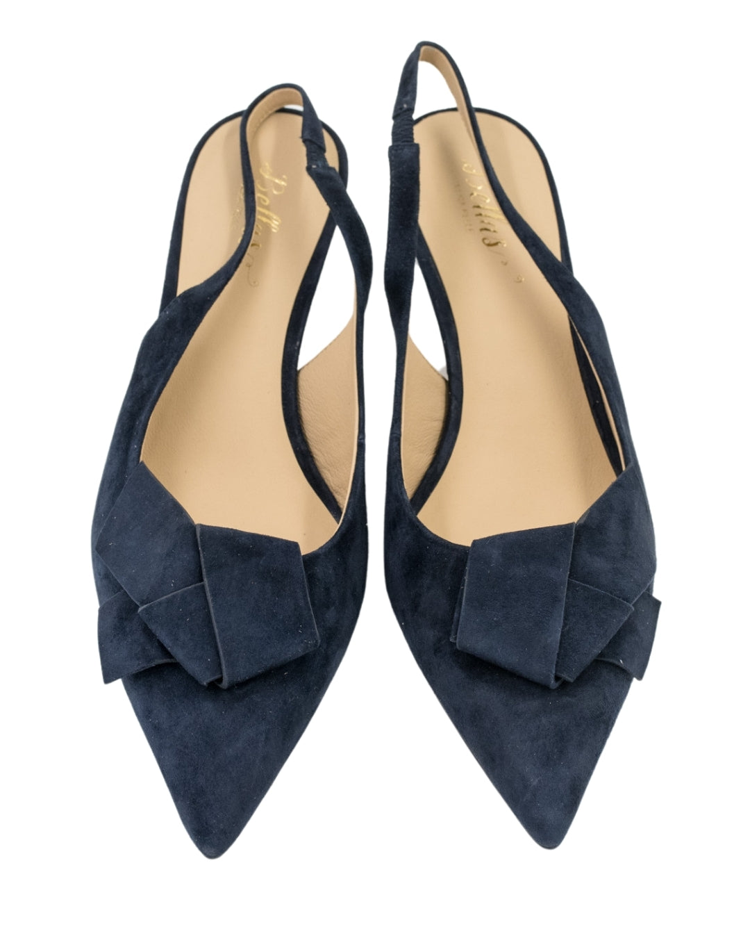 SHOOTINGSCHUH Blu Tie Sling-Pumps 41.5