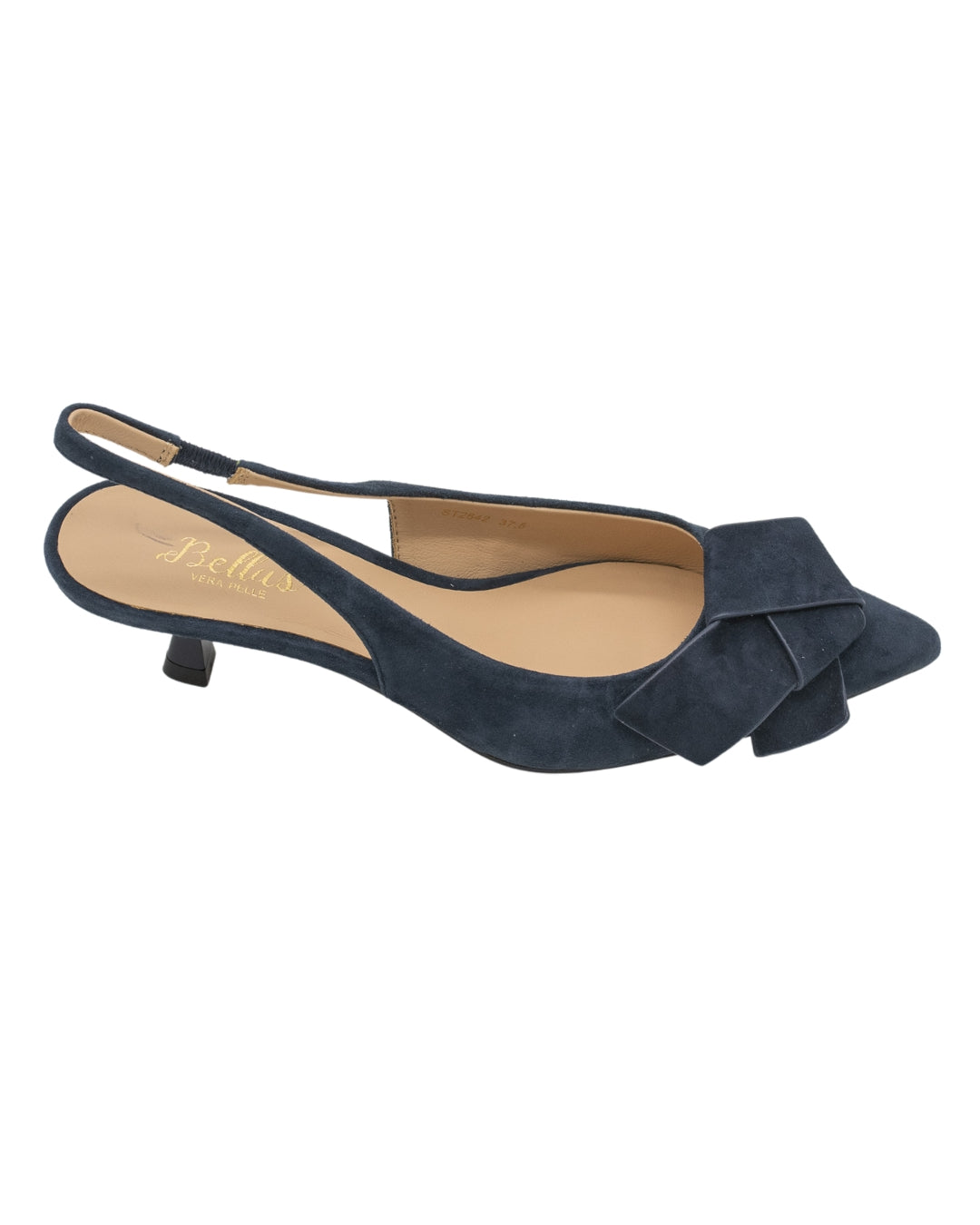 Blu Tie Sling-Pumps