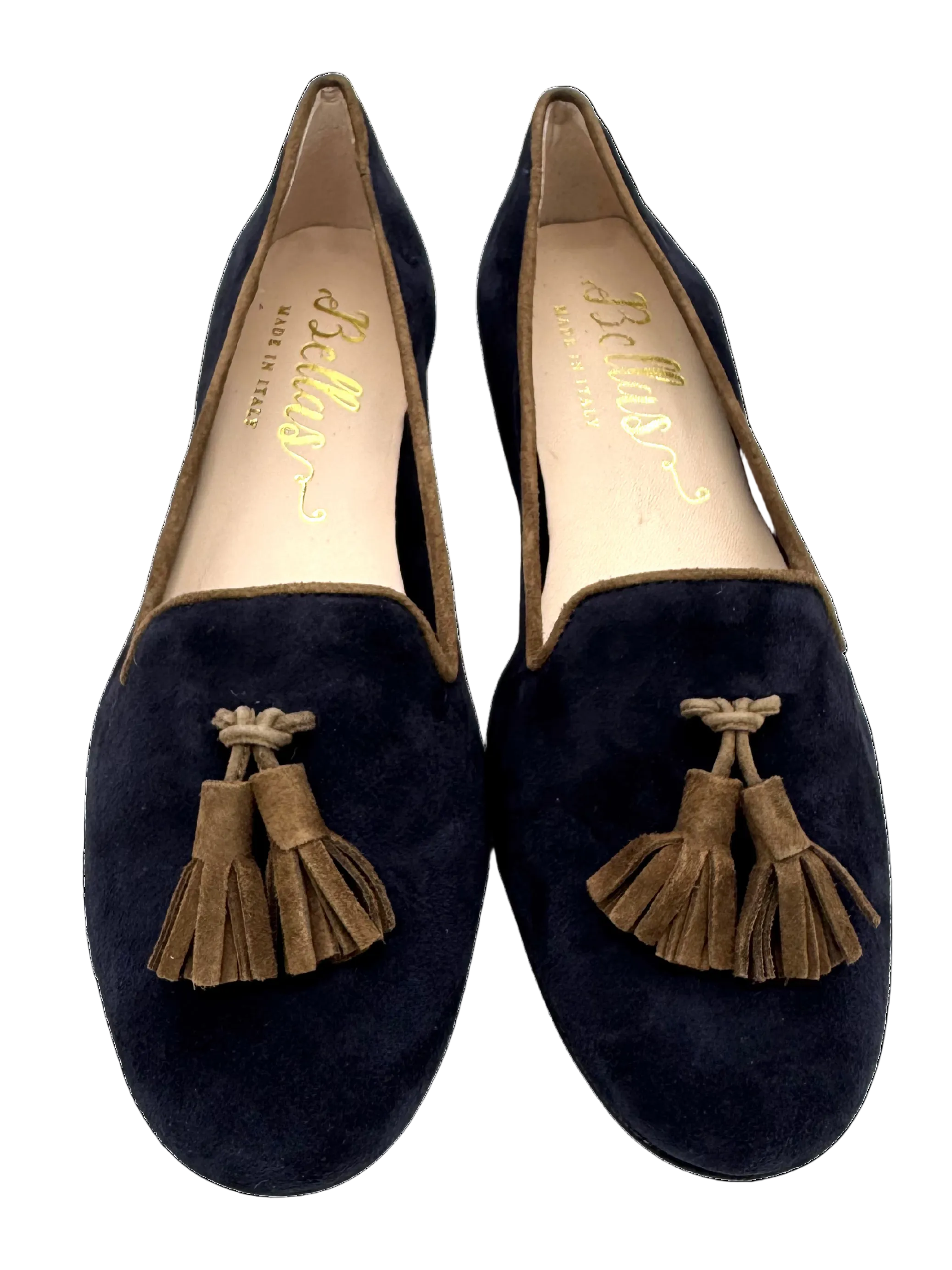 Peacoat-Marrone Tasselloafer Klassik