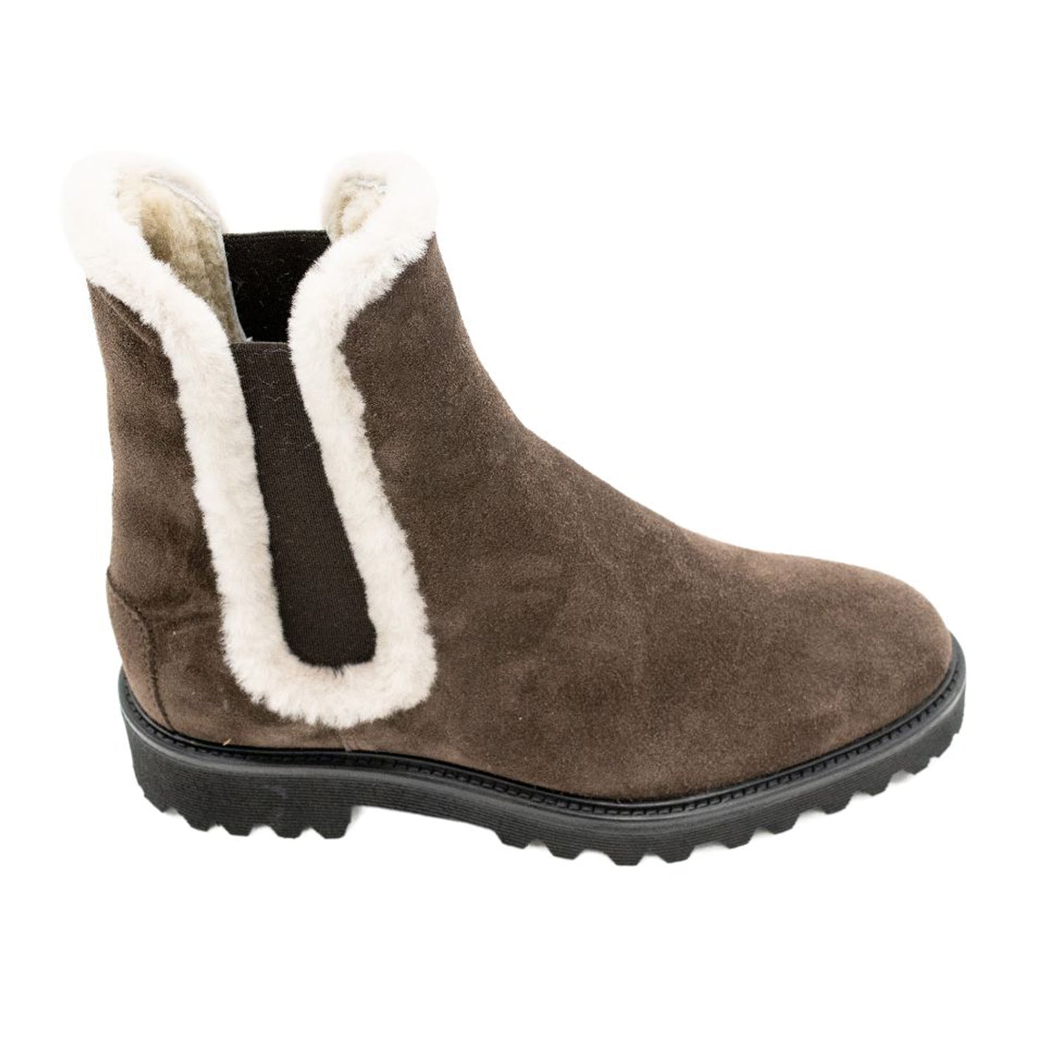 Chelsea boots Castagno lined with lambskin
