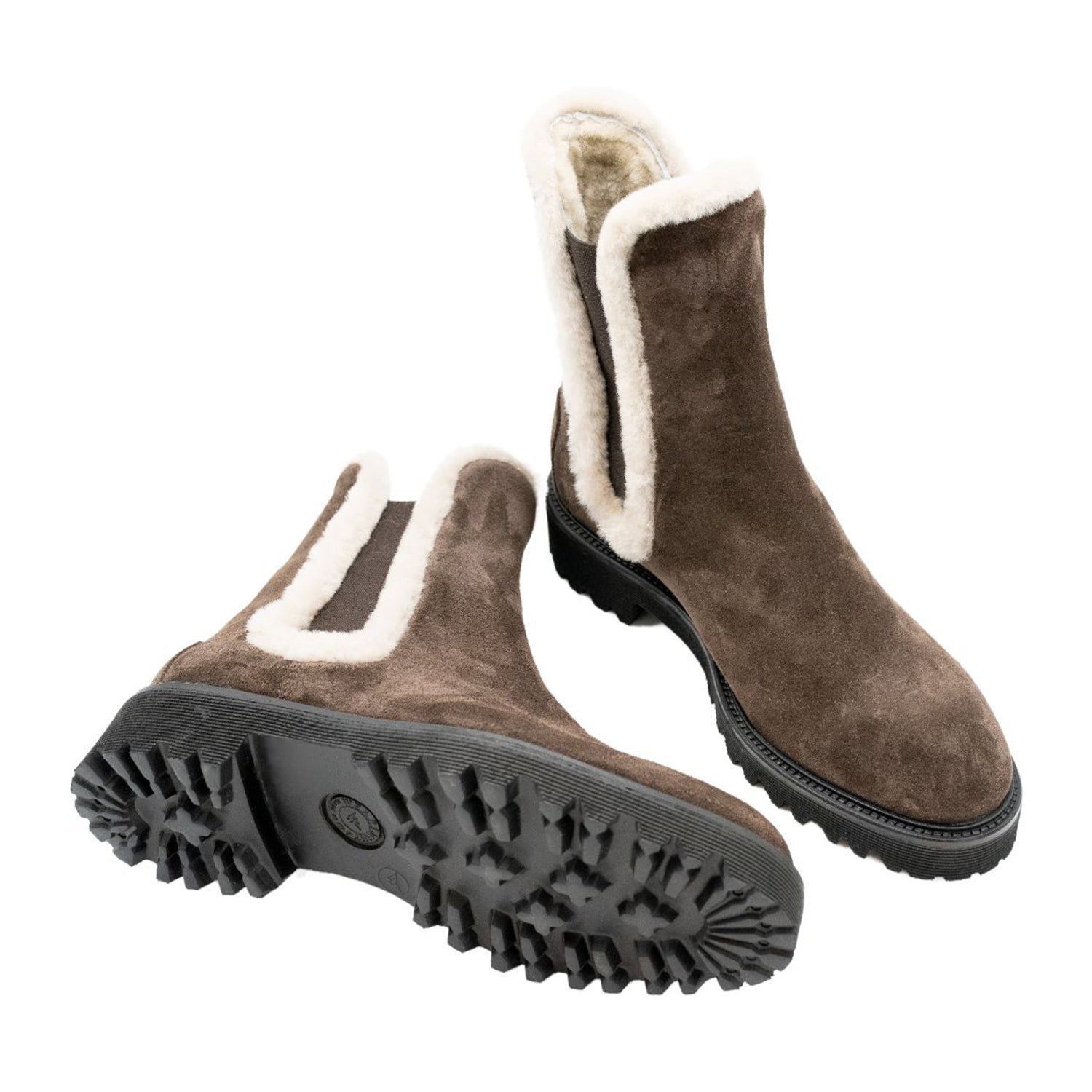 Chelsea boots Castagno lined with lambskin