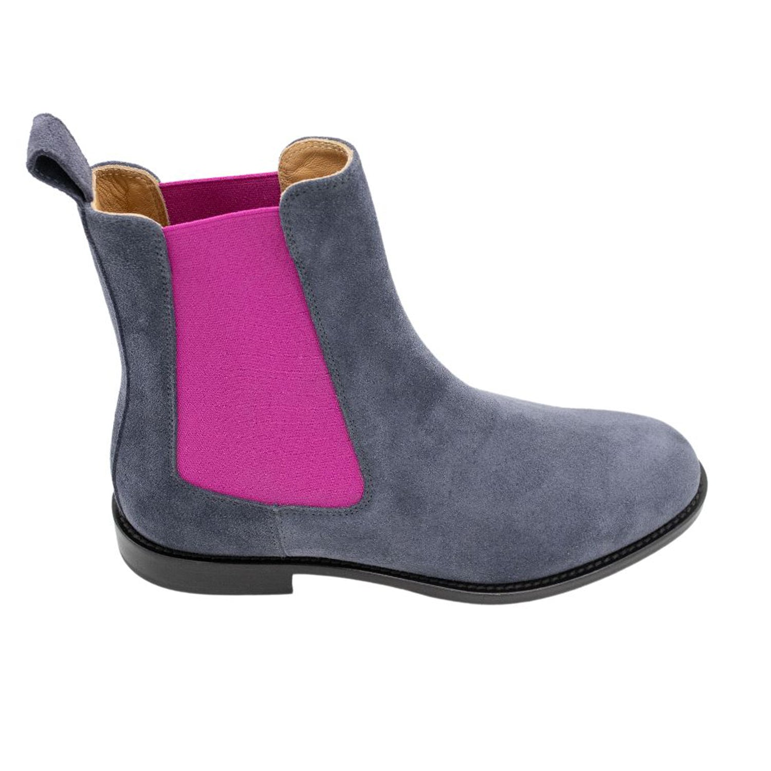 Chelsea boots Grigio - Pink