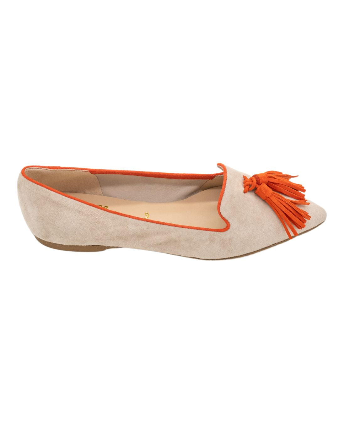 Cipria-Tiger Tassel Loafer Pointy (long tassel)